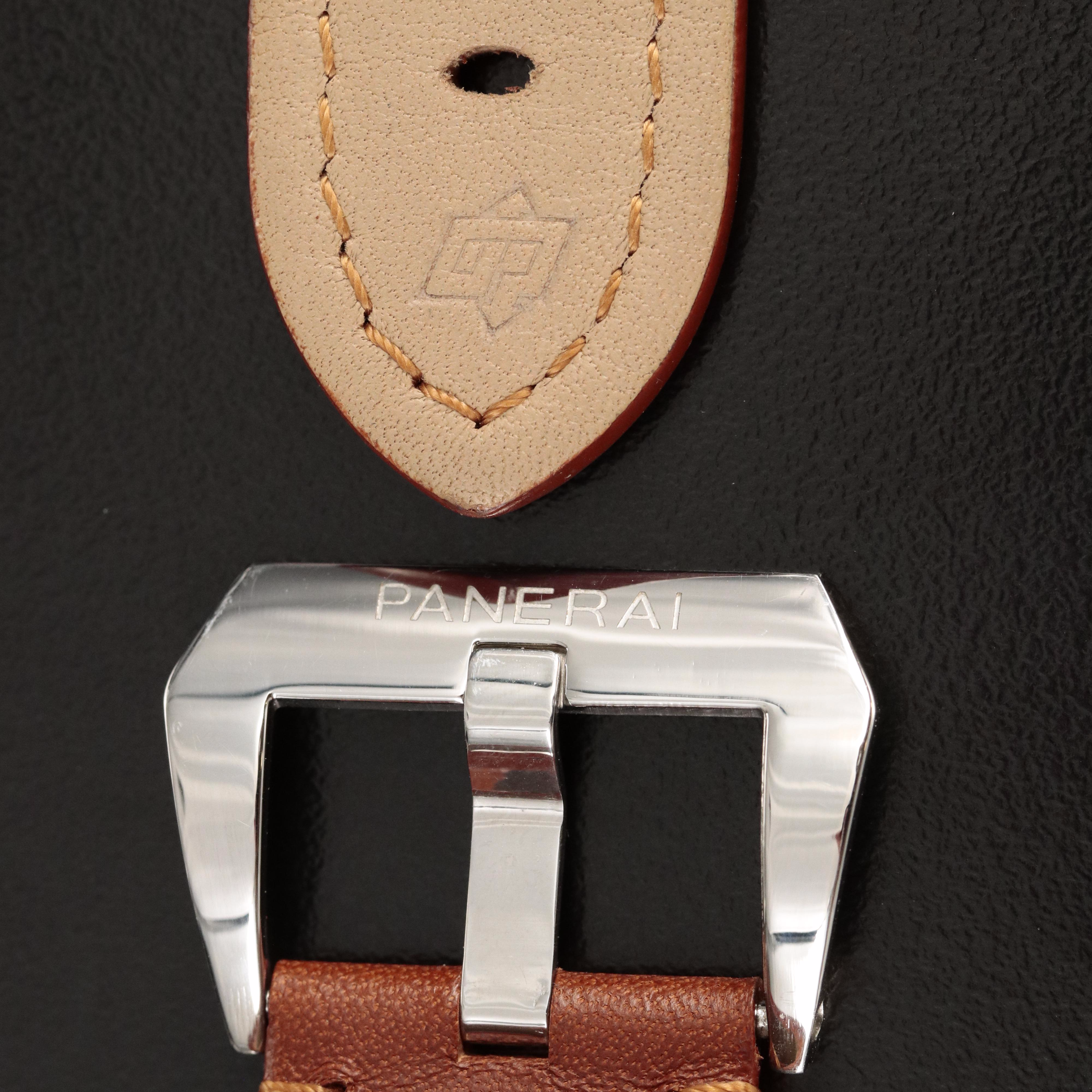 Panerai Brown Leather Strap