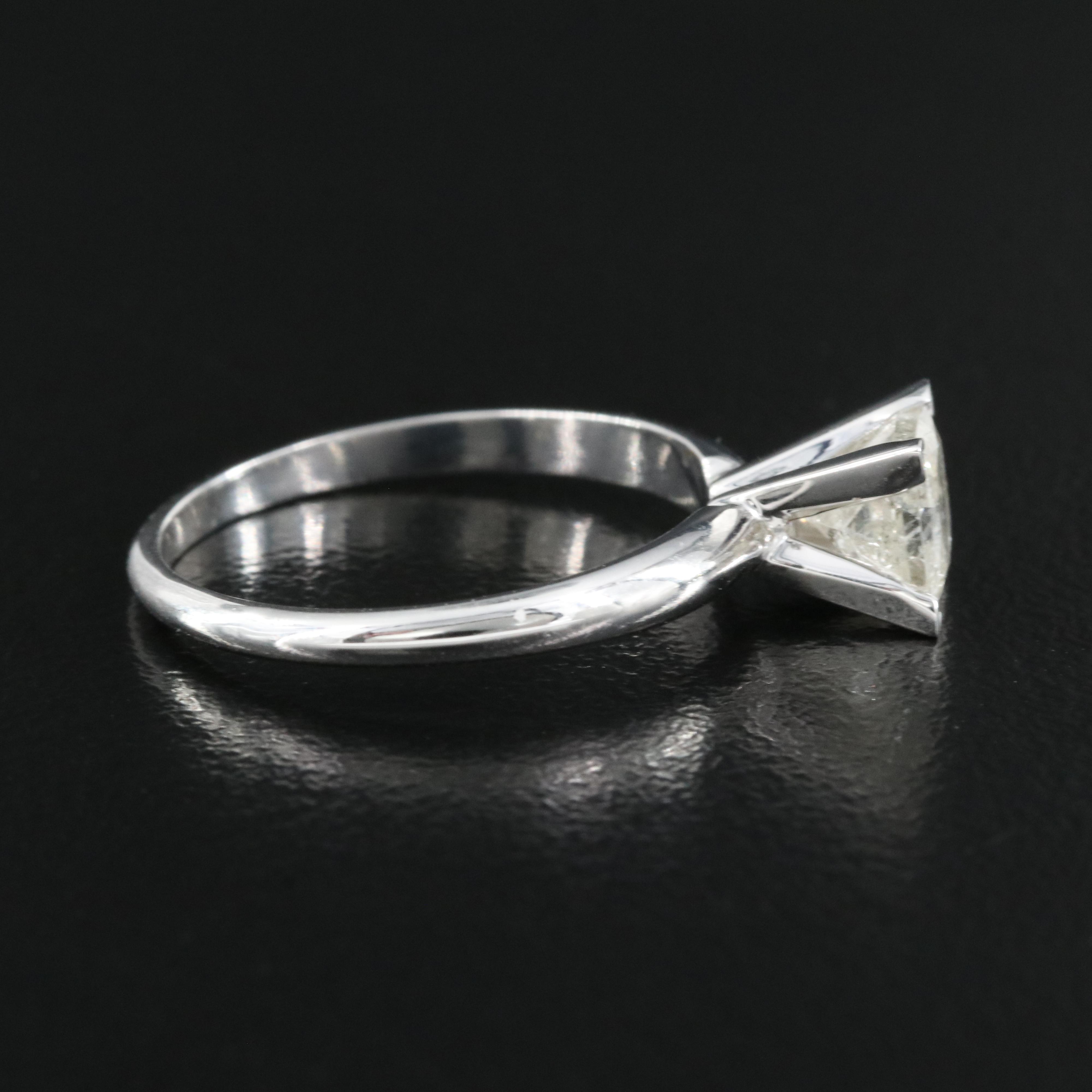 10K 0.97 CT Diamond Solitaire Ring