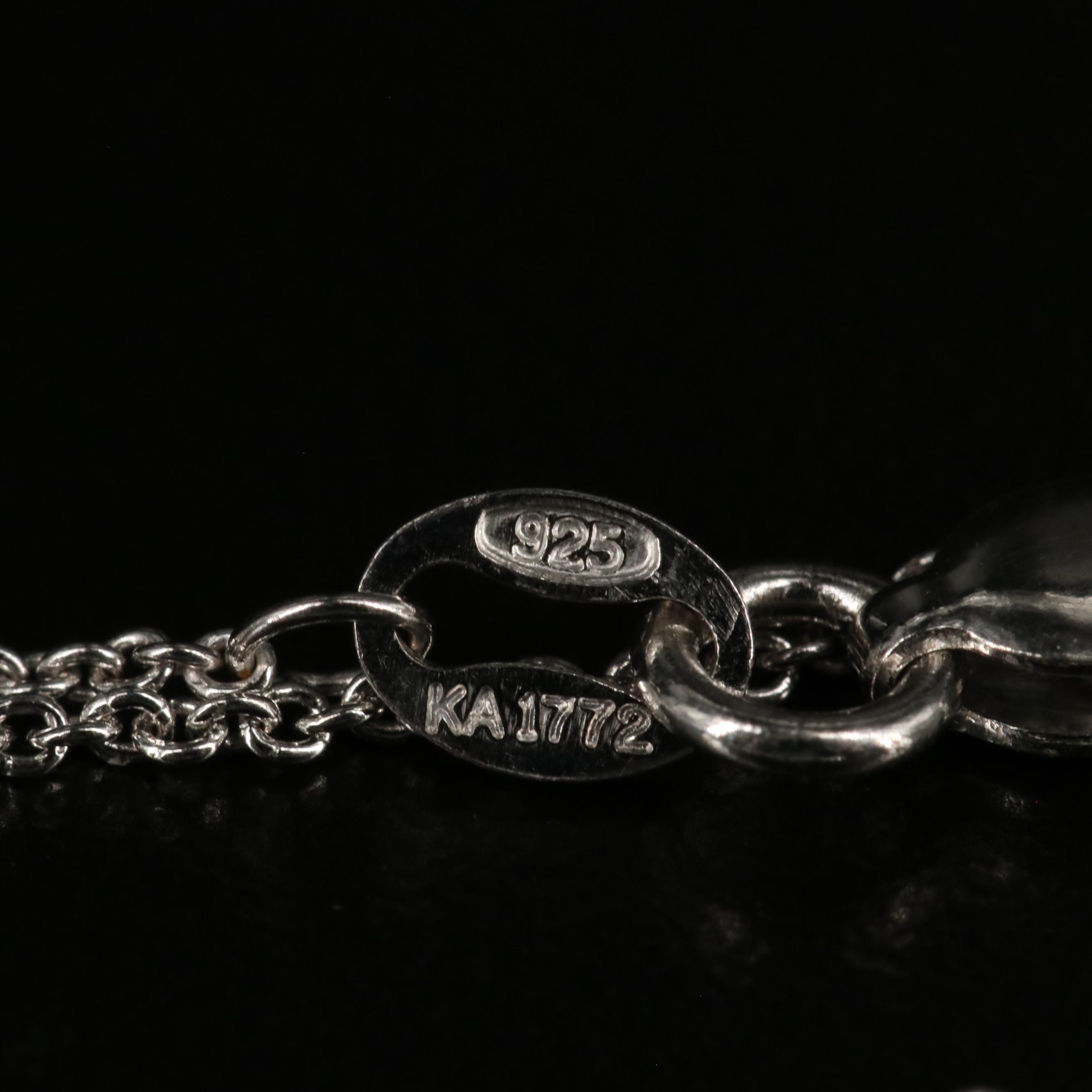 Sterling Key Pendant Necklace