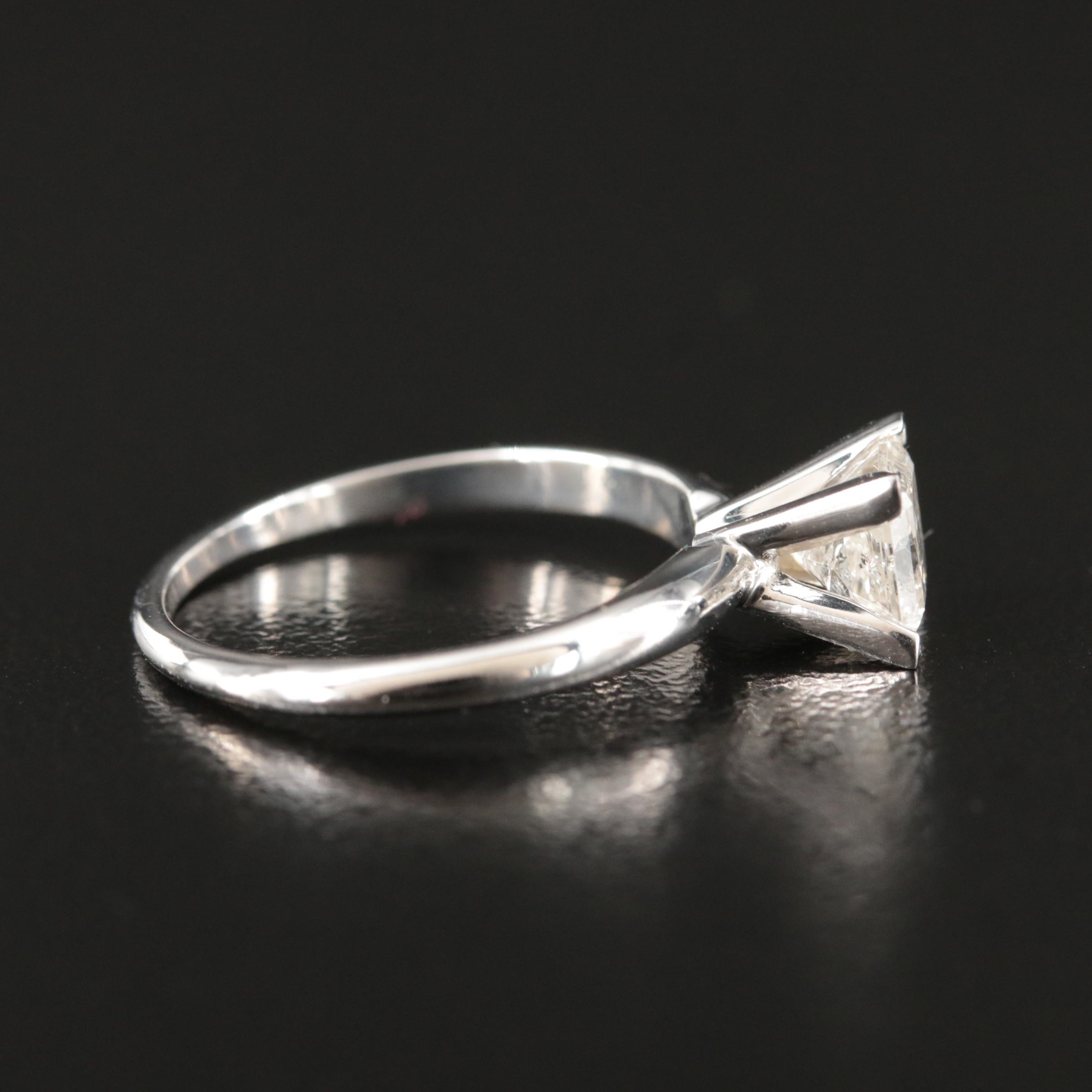 10K 0.96 CT Diamond Solitaire Ring