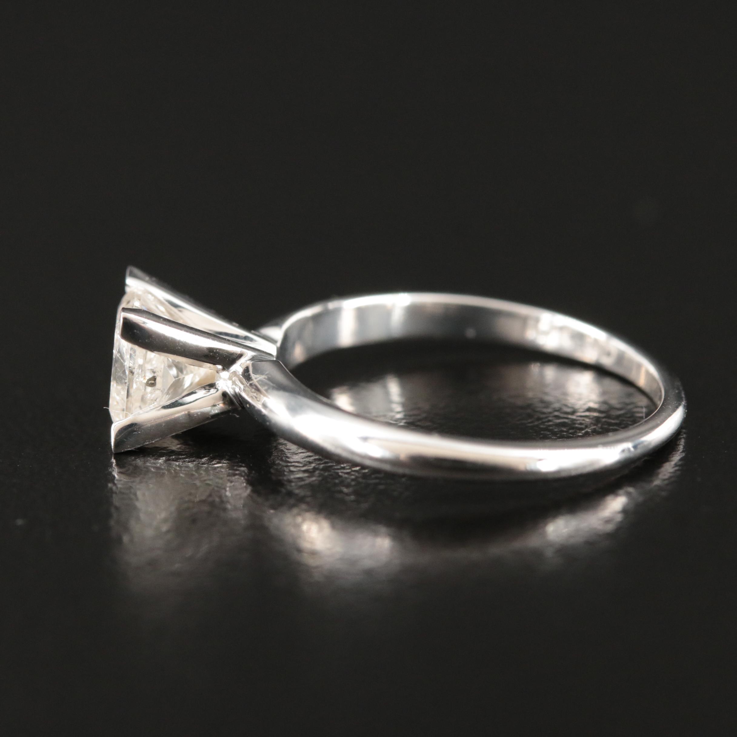 10K 0.96 CT Diamond Solitaire Ring