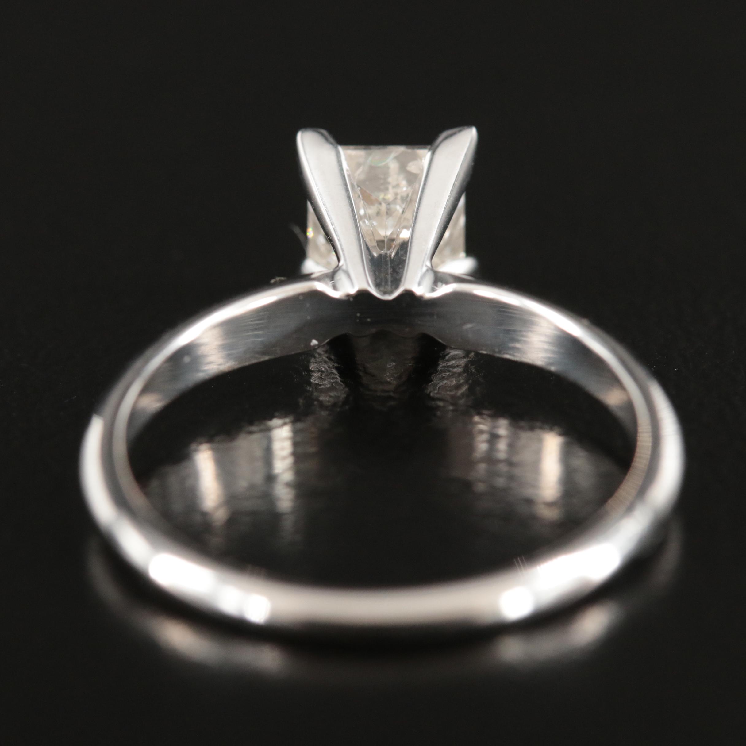 10K 0.96 CT Diamond Solitaire Ring