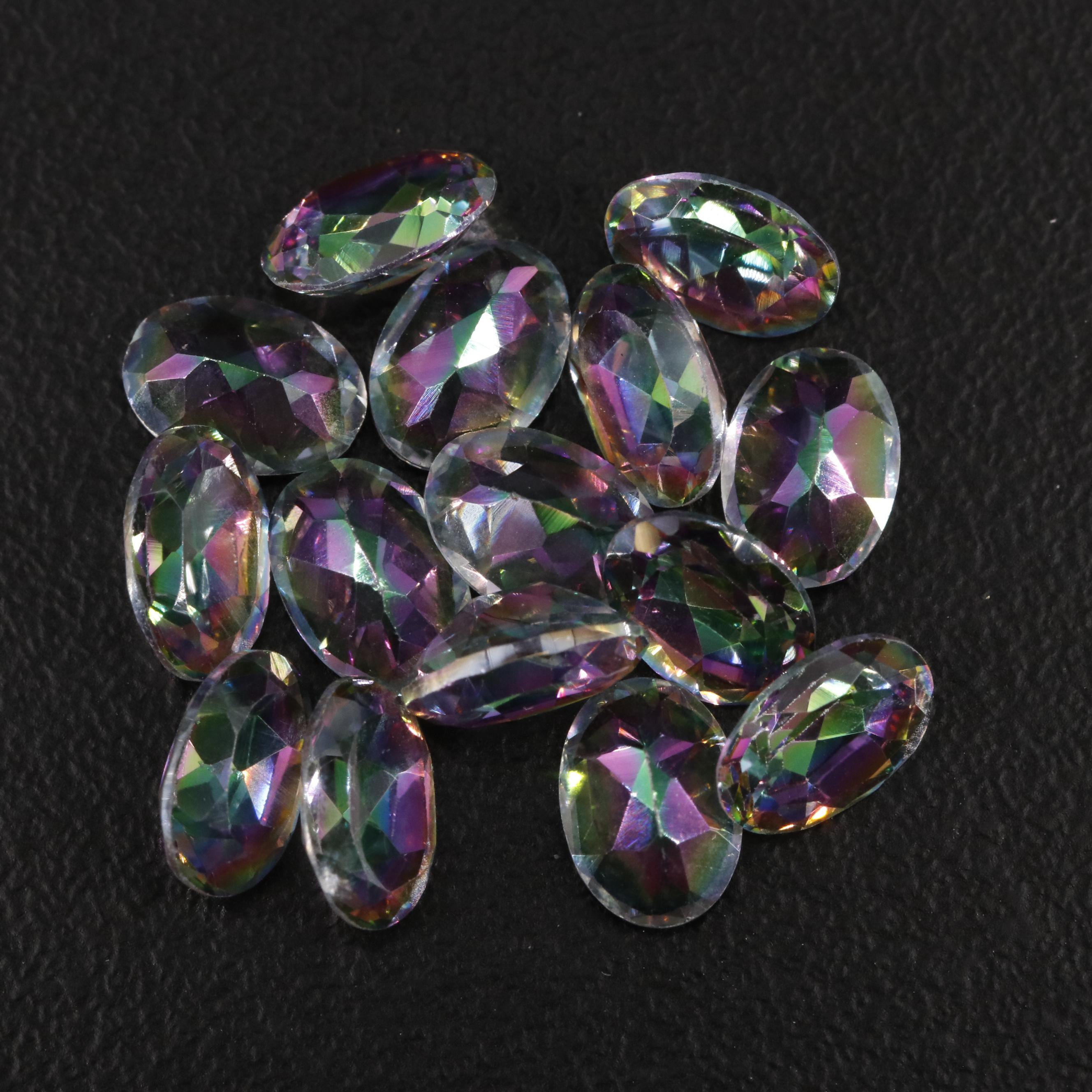 Loose 13.44 CTW Mystic Quartz Lot