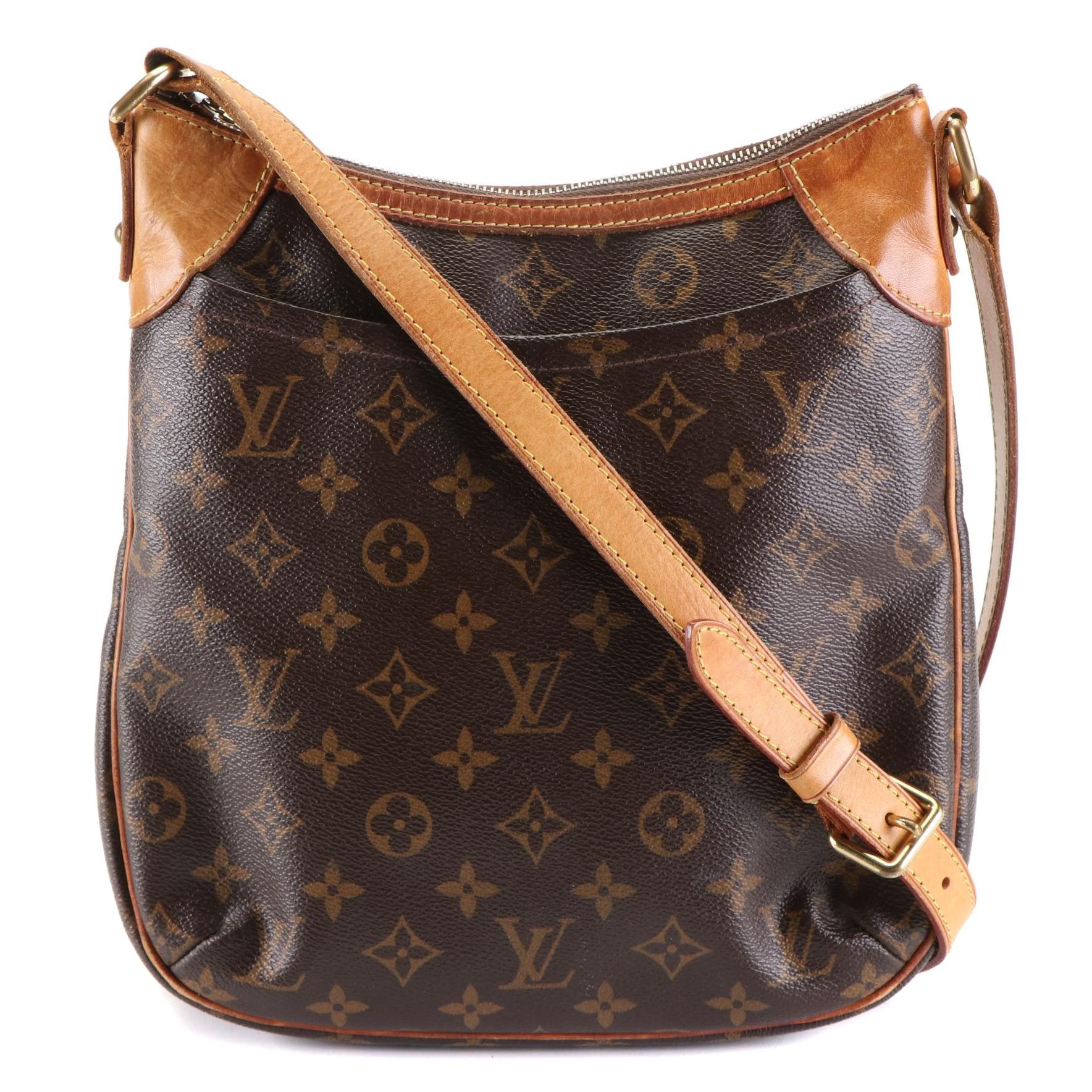 Louis Vuitton Odeon Bag in Monogram Canvas and Vachetta Leather