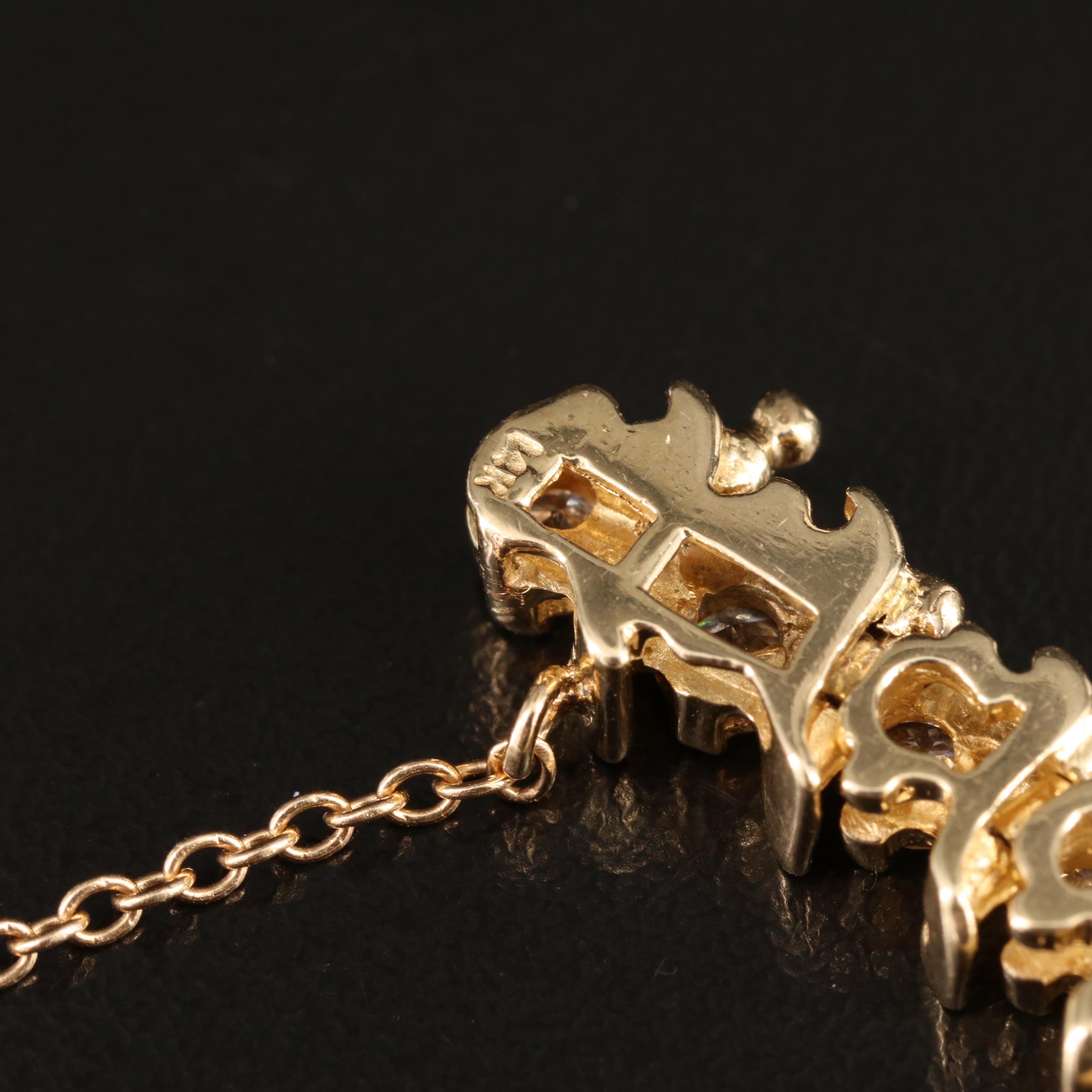 14K 4.15 CTW Diamond S Link Bracelet