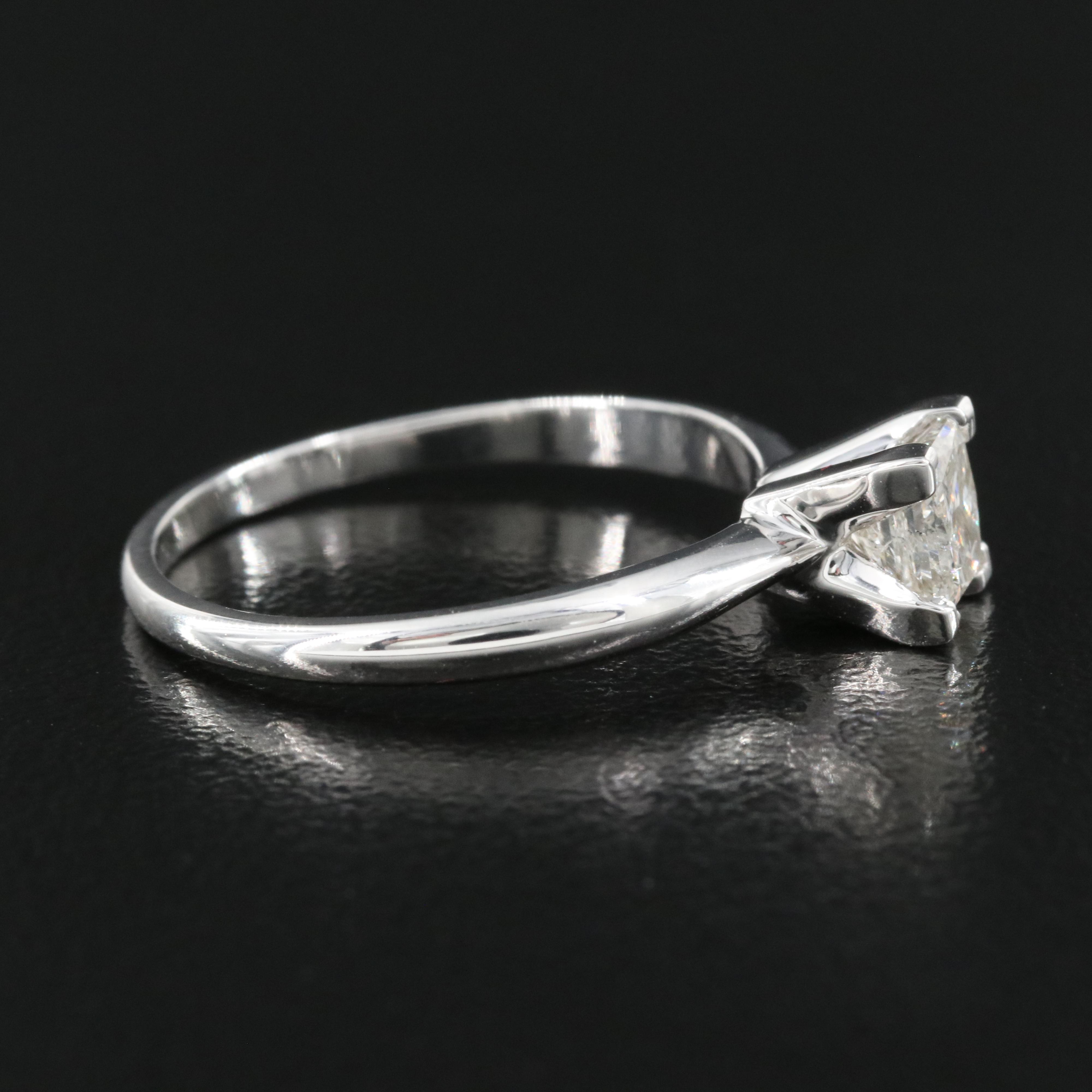 14K 0.73 CT Diamond Solitaire Ring