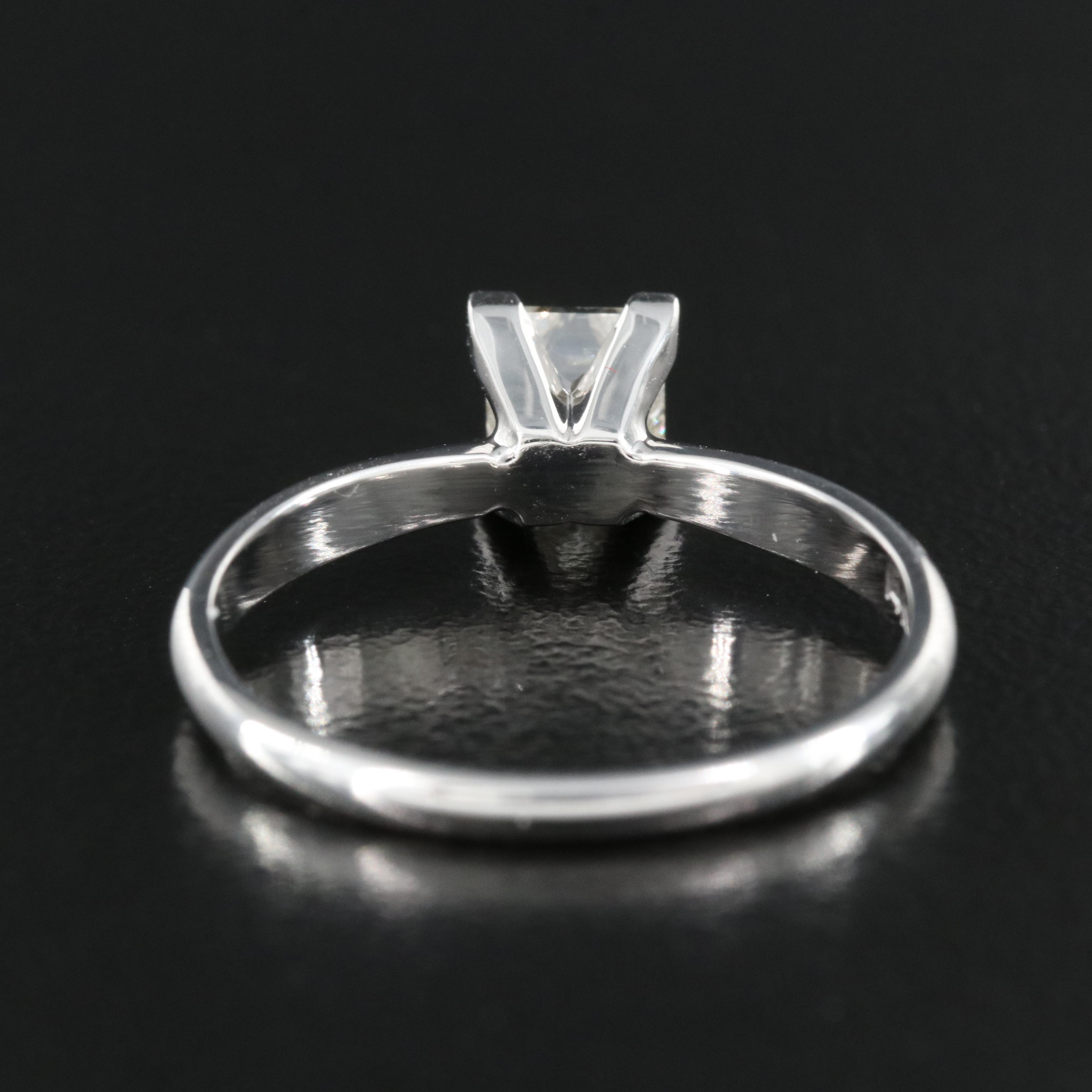 14K 0.73 CT Diamond Solitaire Ring