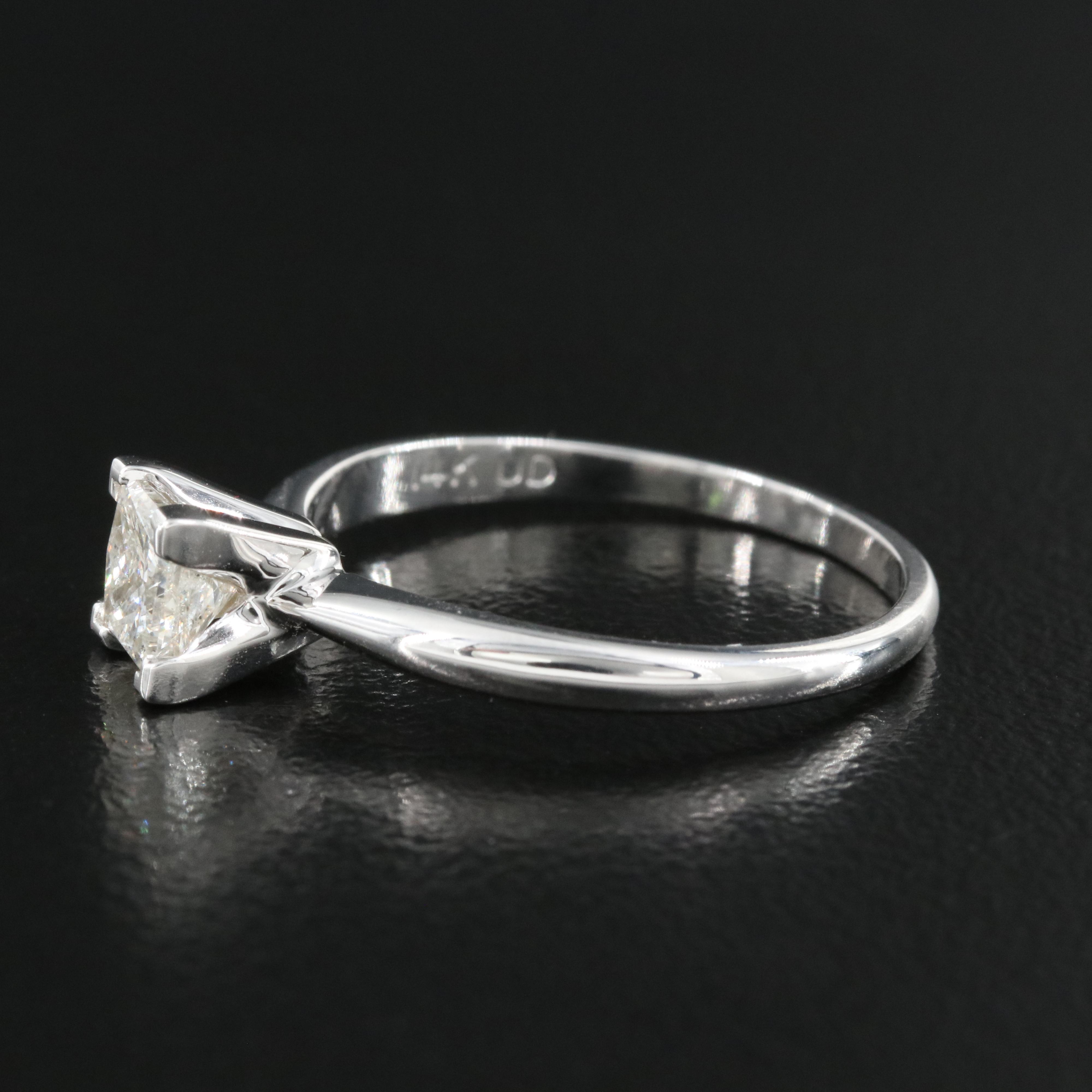 14K 0.73 CT Diamond Solitaire Ring