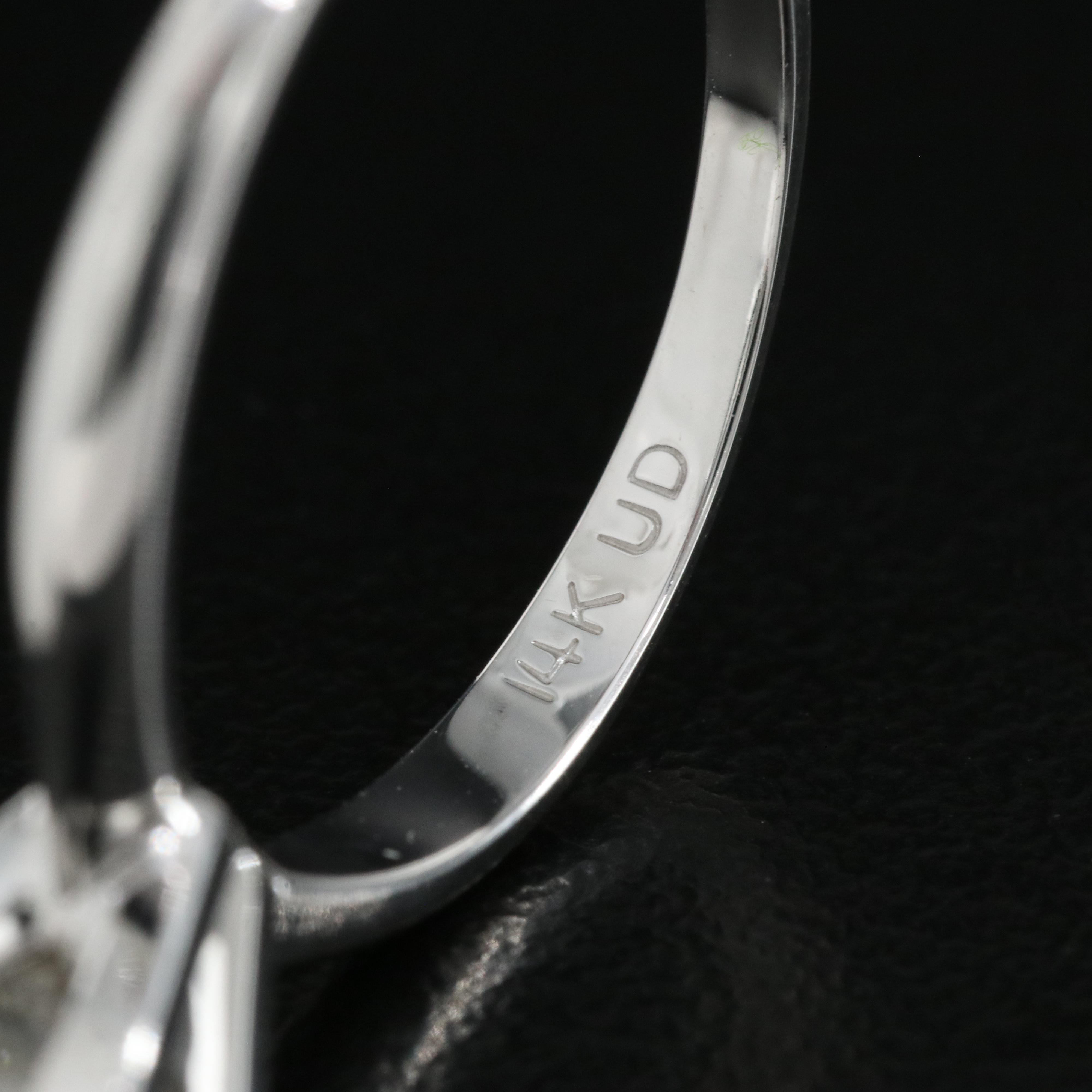 14K 0.73 CT Diamond Solitaire Ring