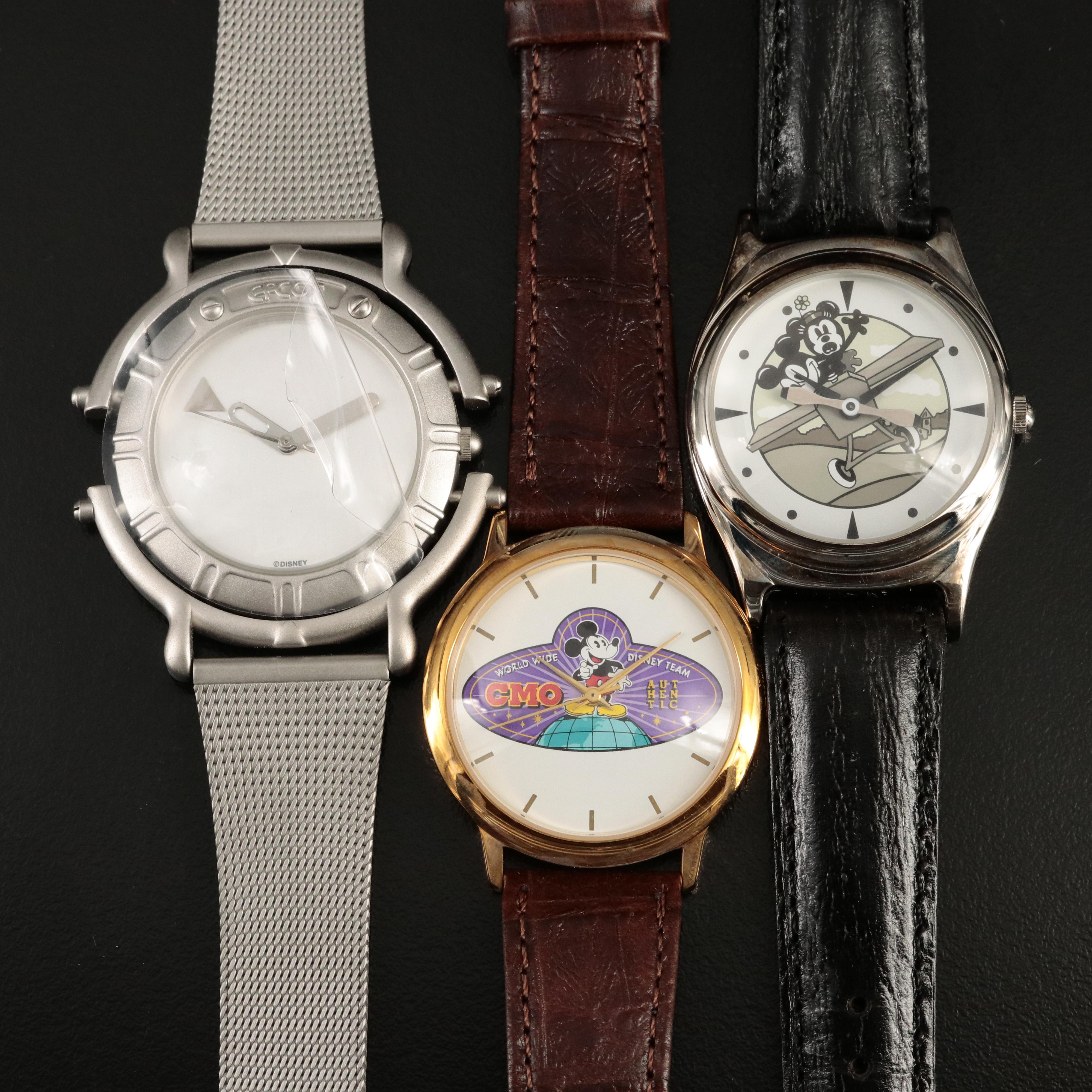 Trio of Disney Watches in Original Boxes
