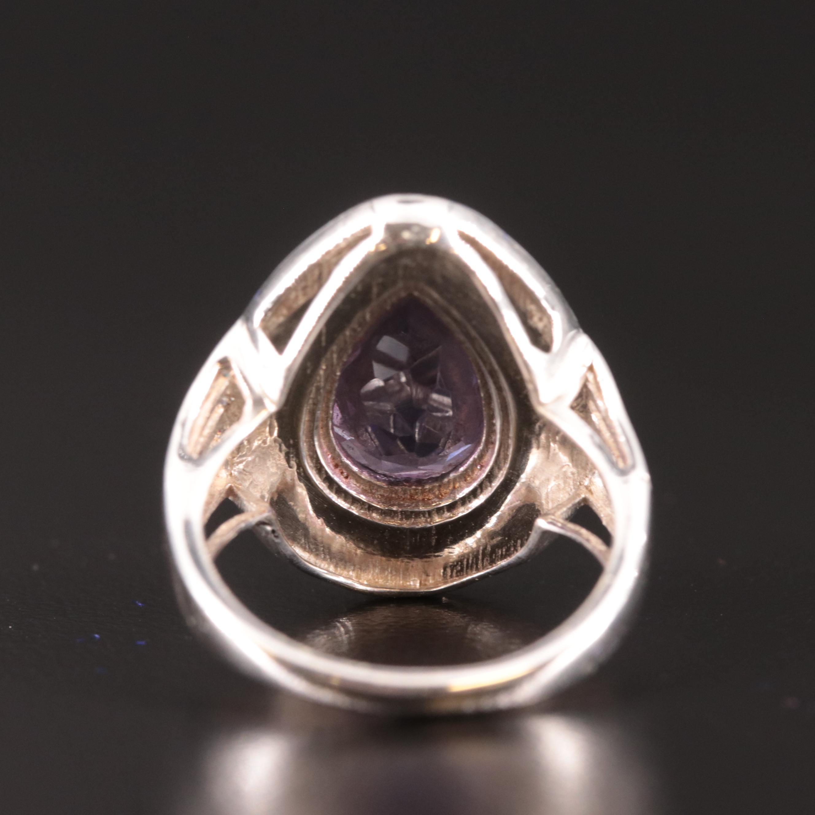 Sterling Amethyst Ring