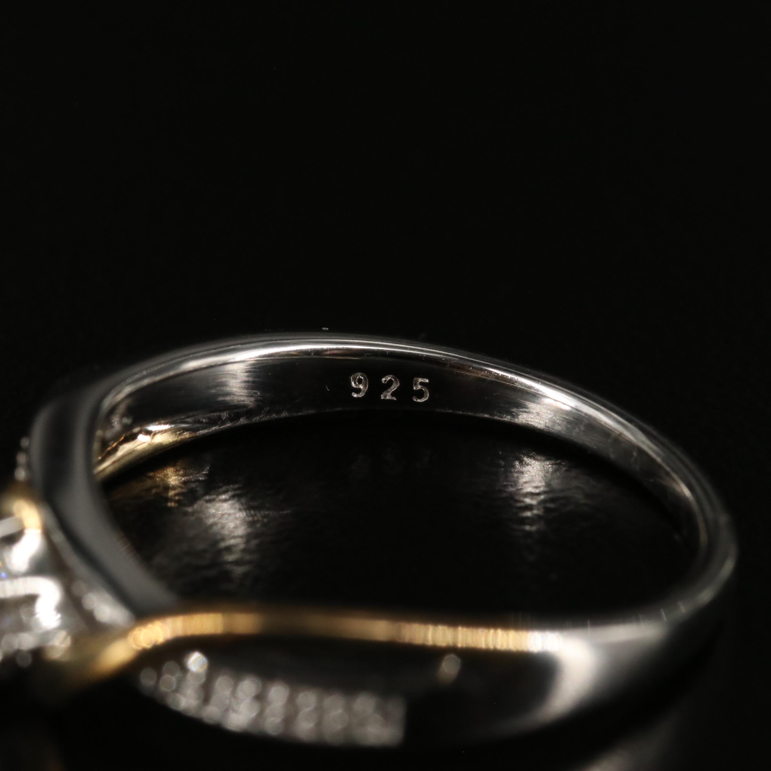 Sterling Crossover Ring