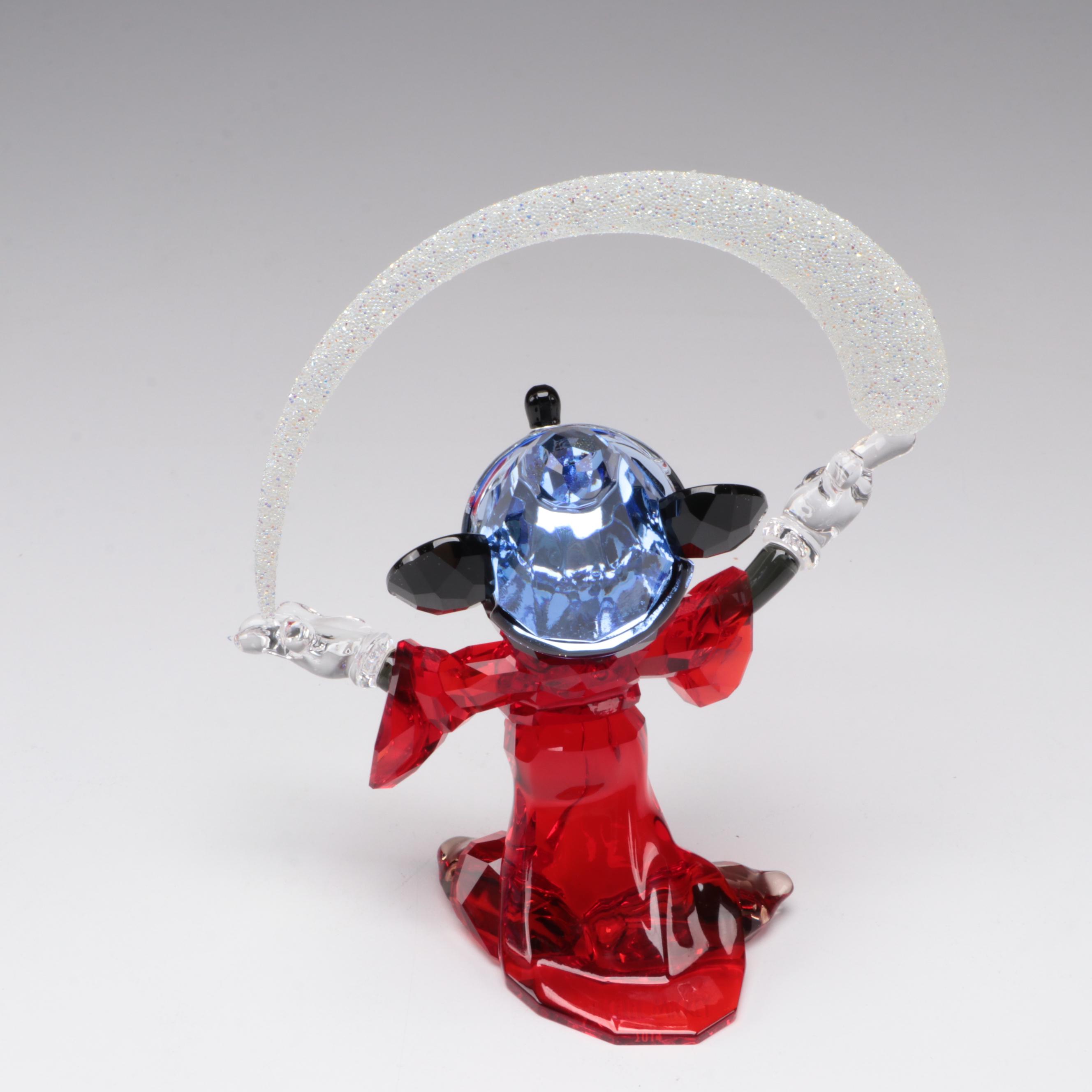 Swarovski Disney "Cinderella", "Sorcerer Mickey" and "Bambi" Crystal Figurines