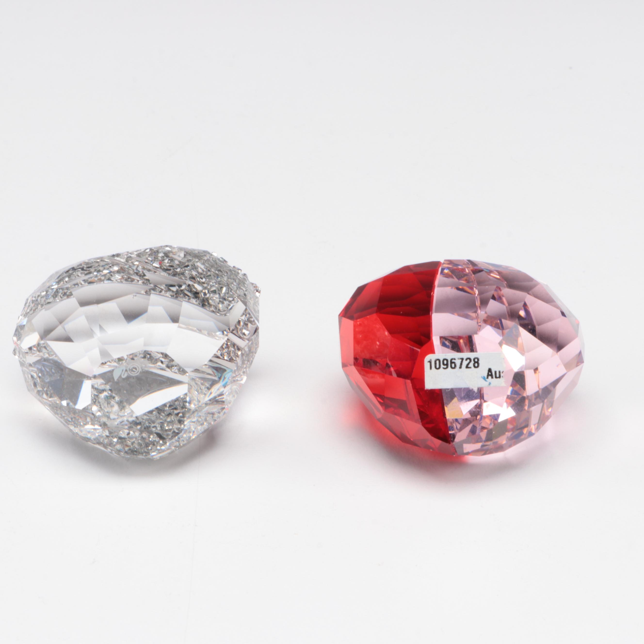 Swarovski "Hello Kitty Lucky Charm" and Other Crystal Figurines