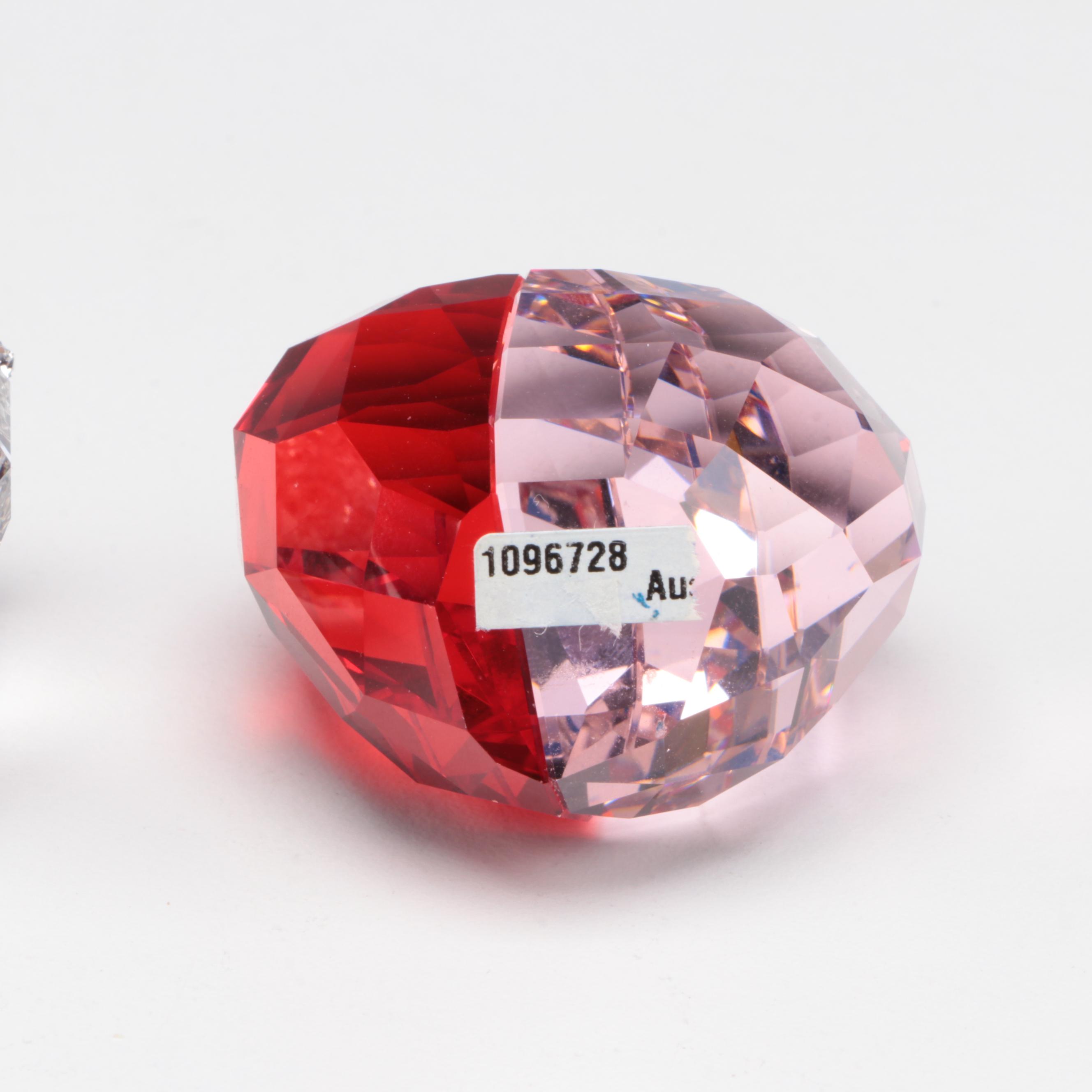 Swarovski "Hello Kitty Lucky Charm" and Other Crystal Figurines