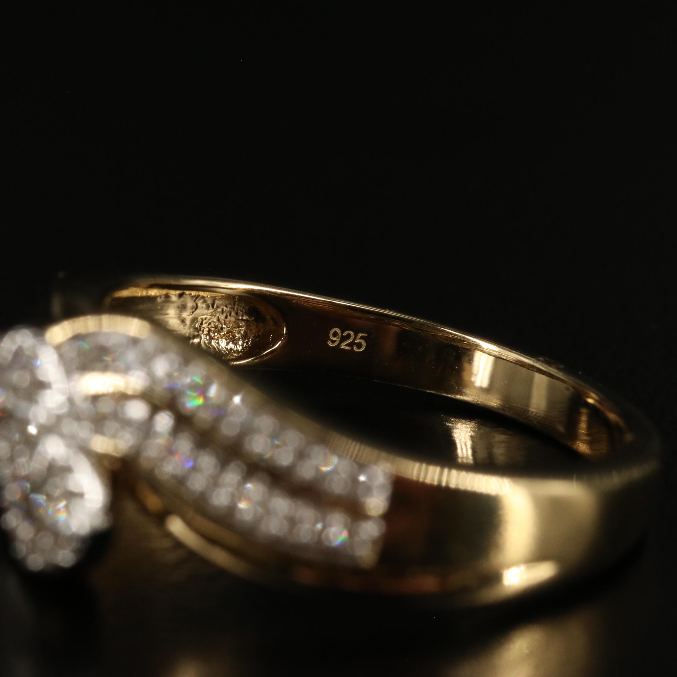 Sterling 0.26 CTW Diamond Ring