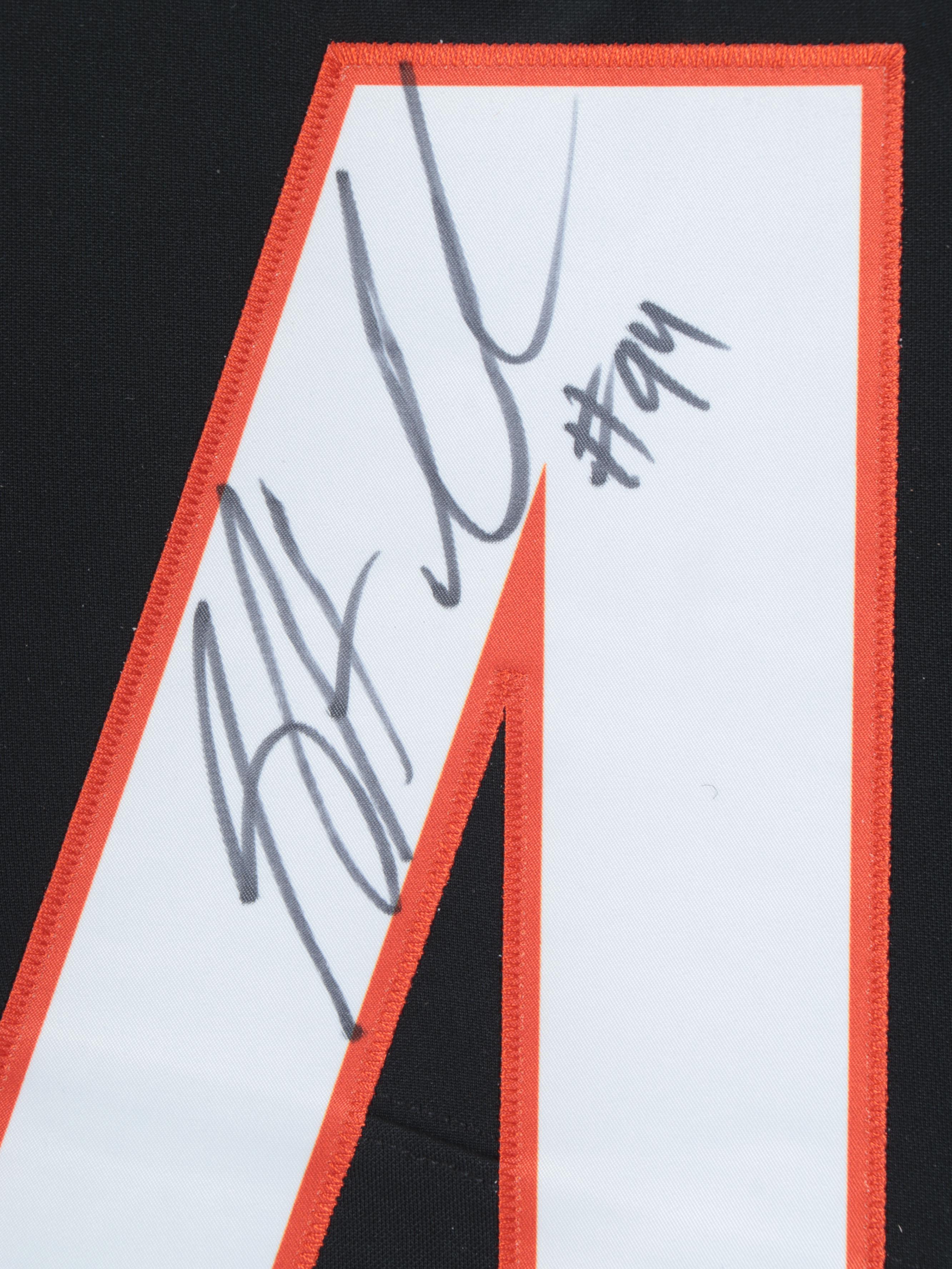 Sam Hubbard Signed, Framed, and Matted Cincinnati Bengals Jersey