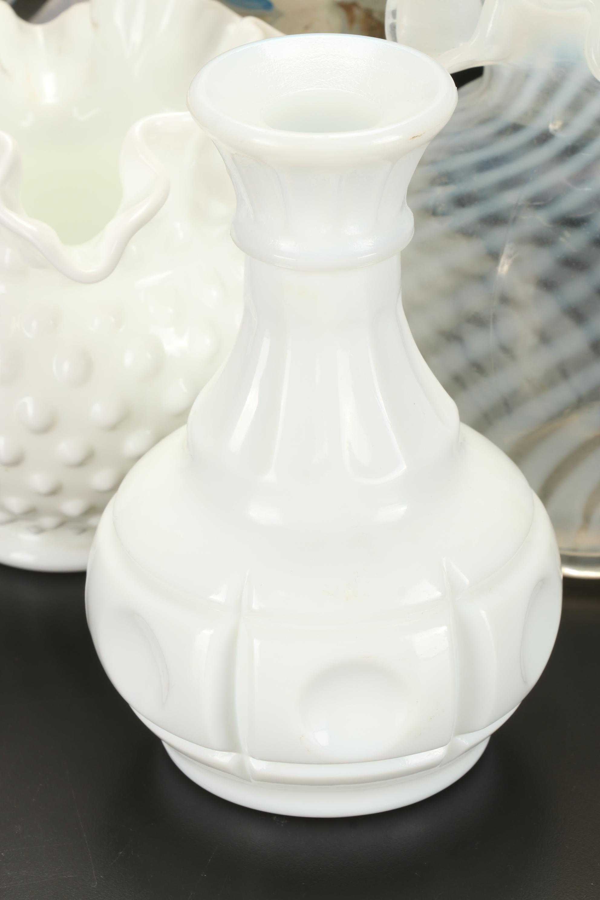 Art Glass Vases, Bowls, and More Featuring Fenton