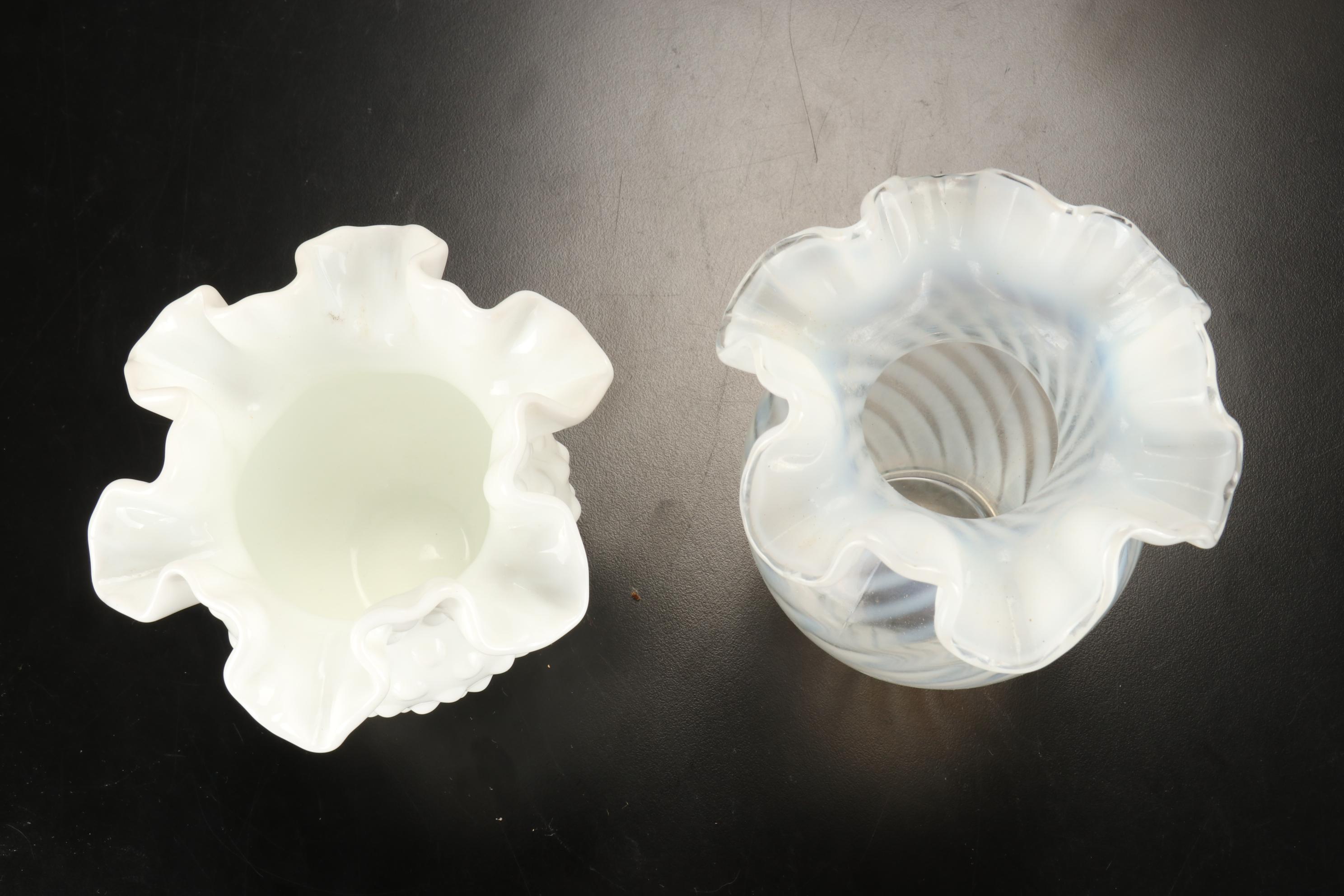 Art Glass Vases, Bowls, and More Featuring Fenton