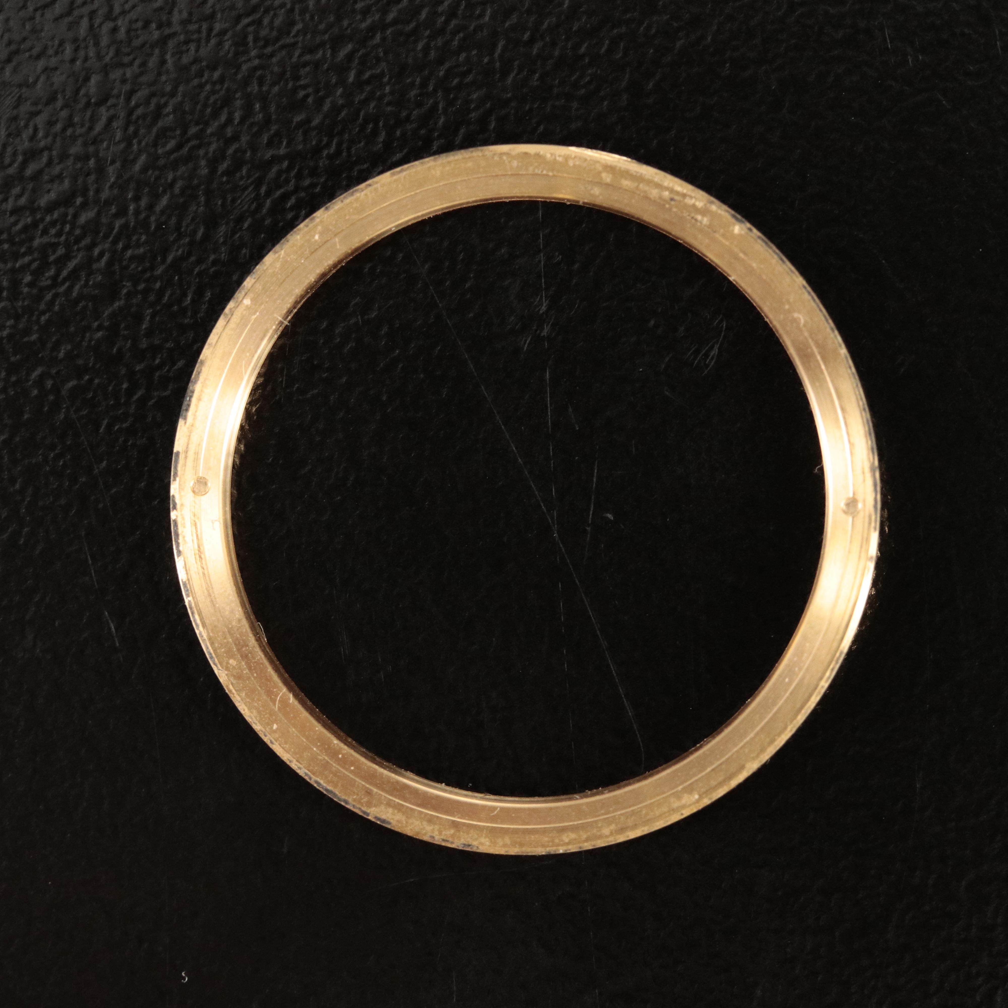 18K Rolex Fluted Bezel