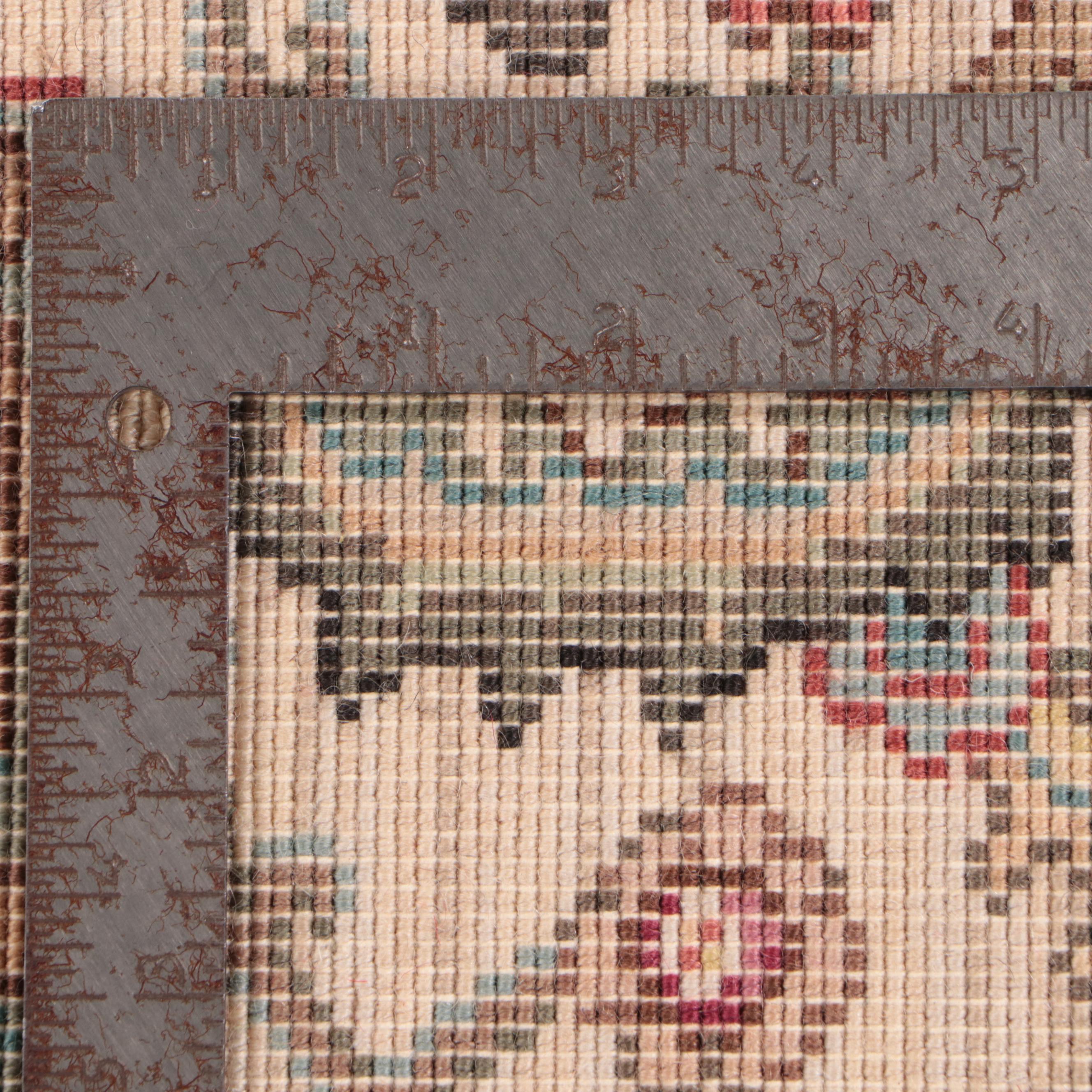 4'4 x 6'5 Machine Made Karastan Ashara "Agra" Area Rug