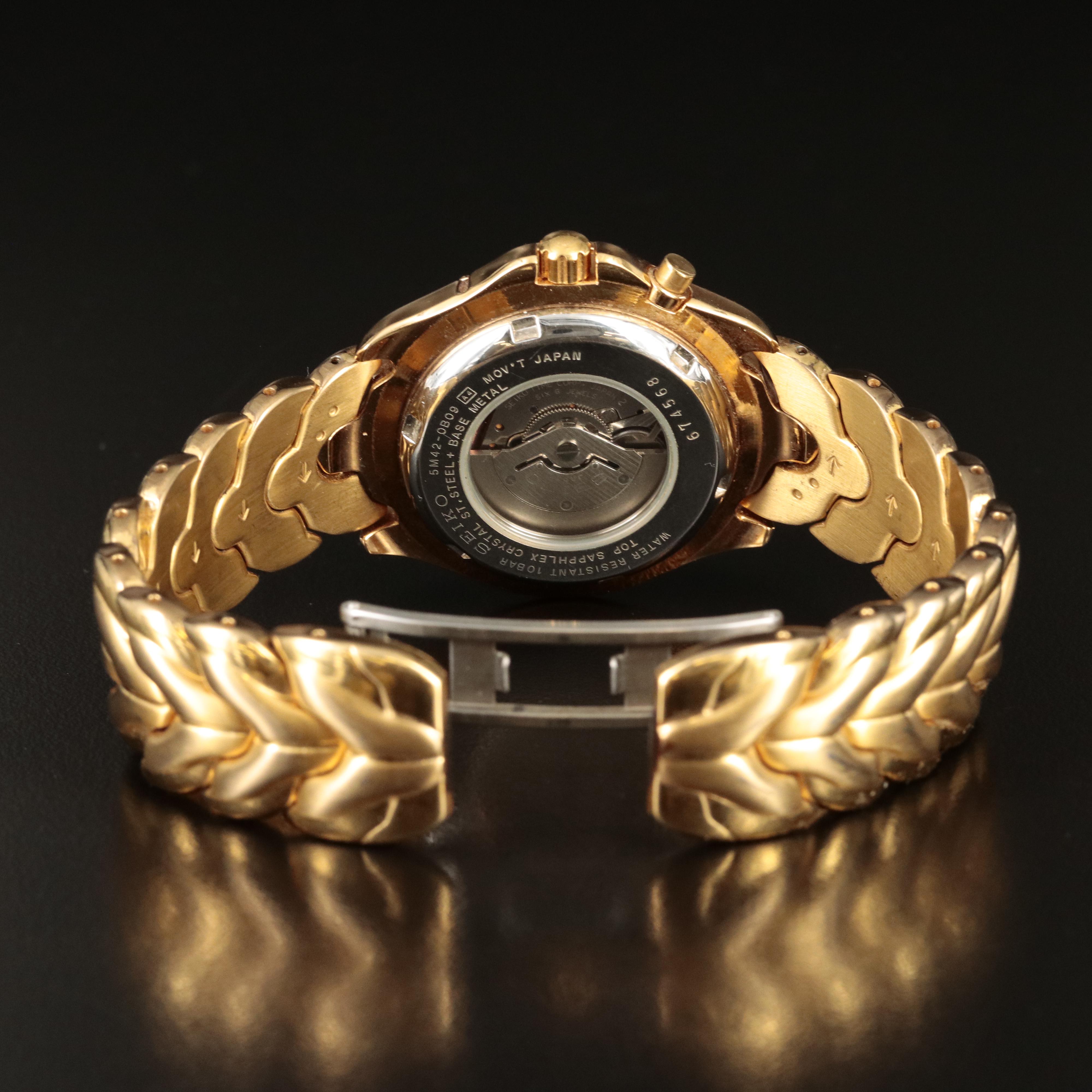 Seiko Kinetic Sports 100 Date Watch