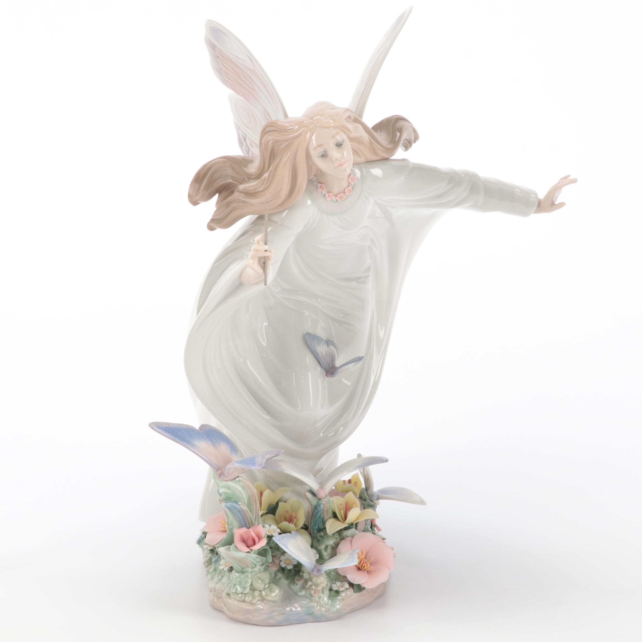 Lladró "Fairy of the Butterflies" Limited Edition Porcelain Figurine