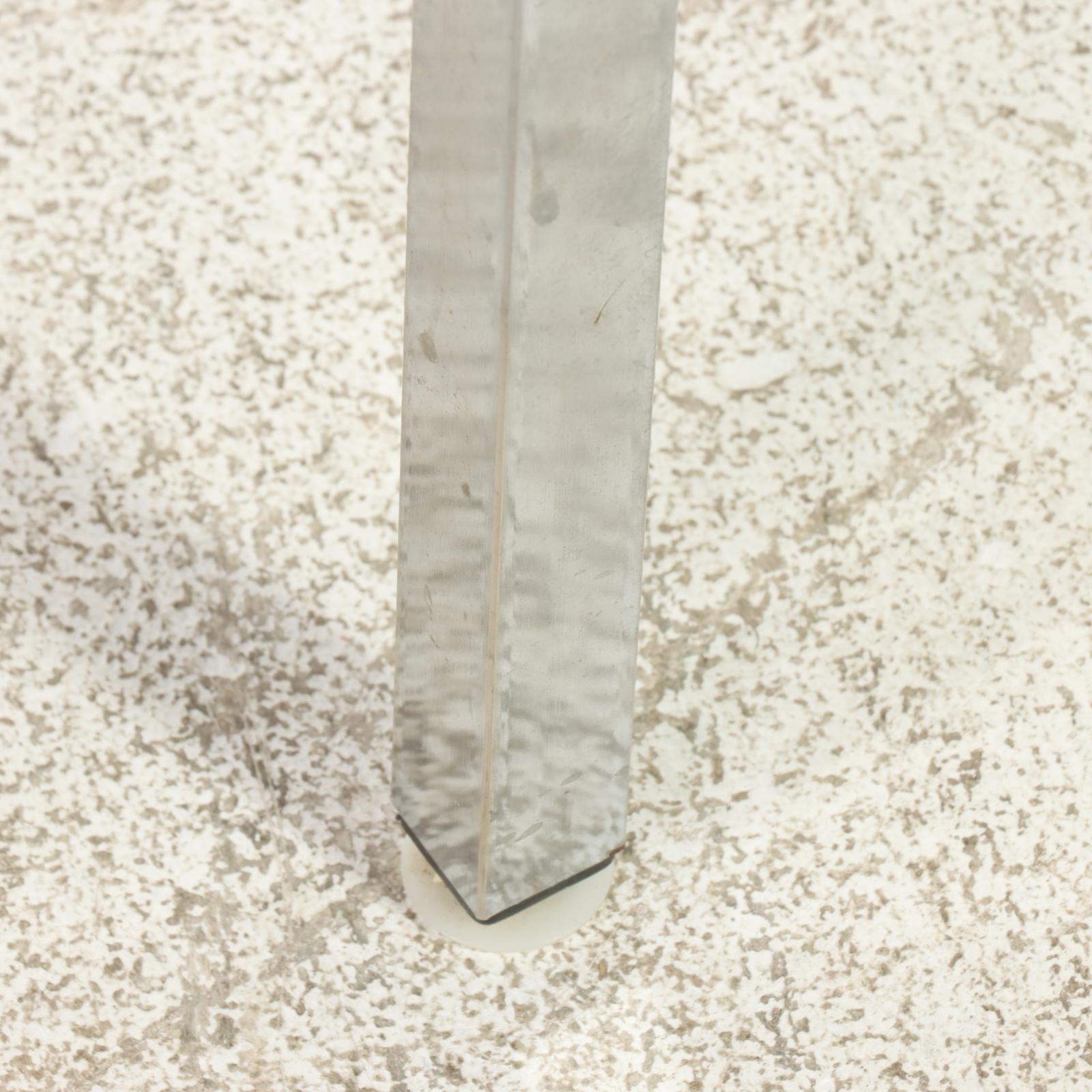 Four Modernist Chromed Steel and Beech Armchairs, Late 20th Century