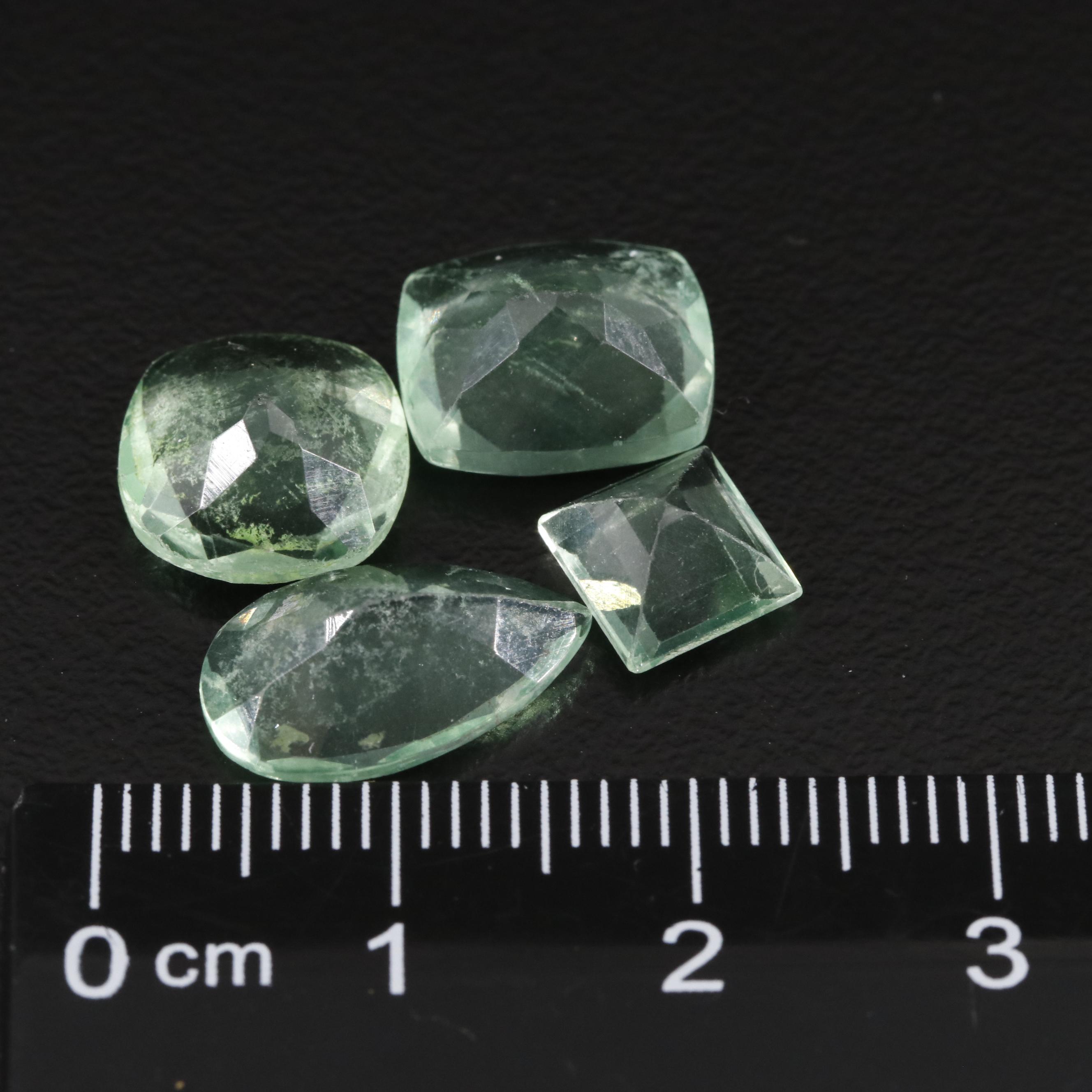 Loose 13.82 CTW Fluorite Lot