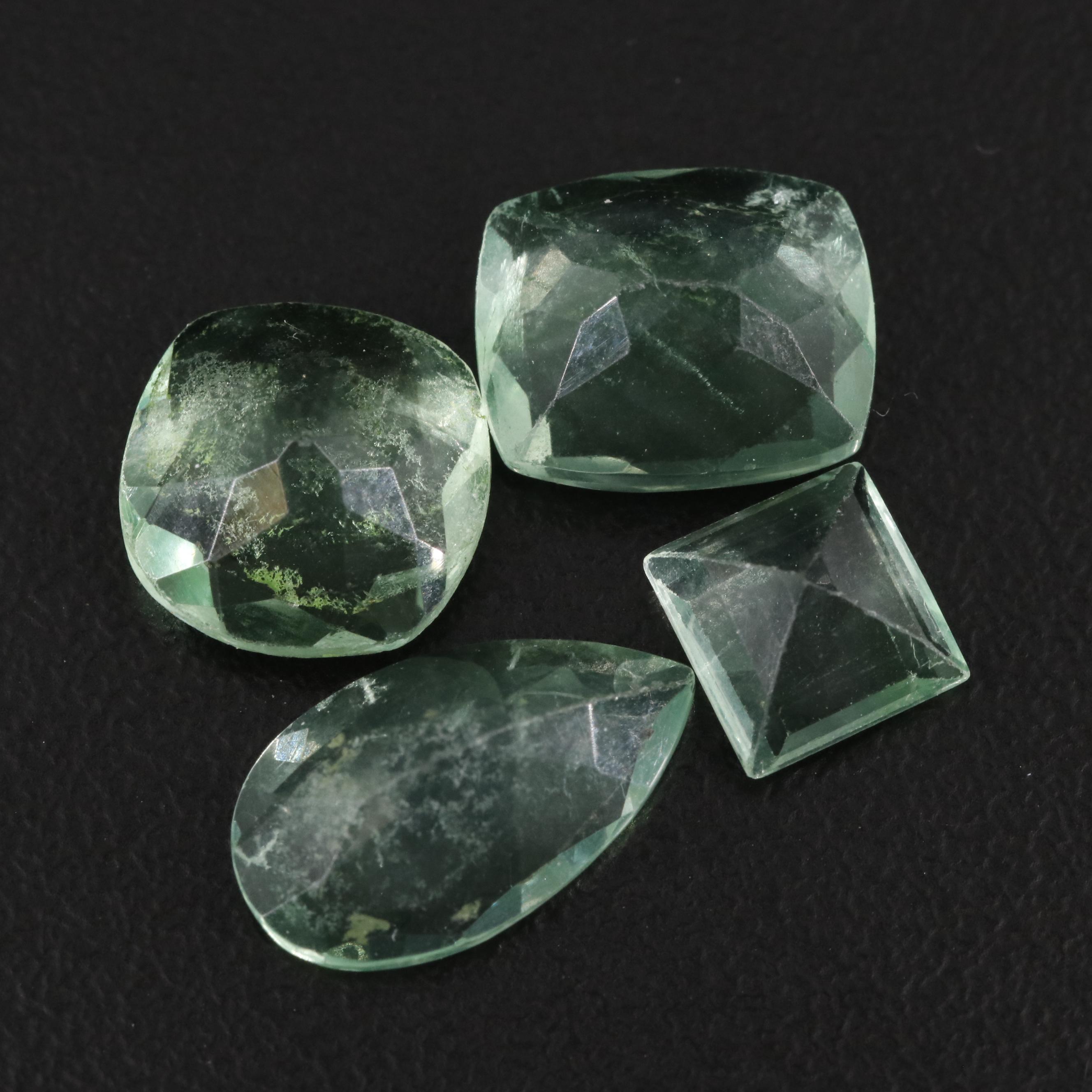 Loose 13.82 CTW Fluorite Lot