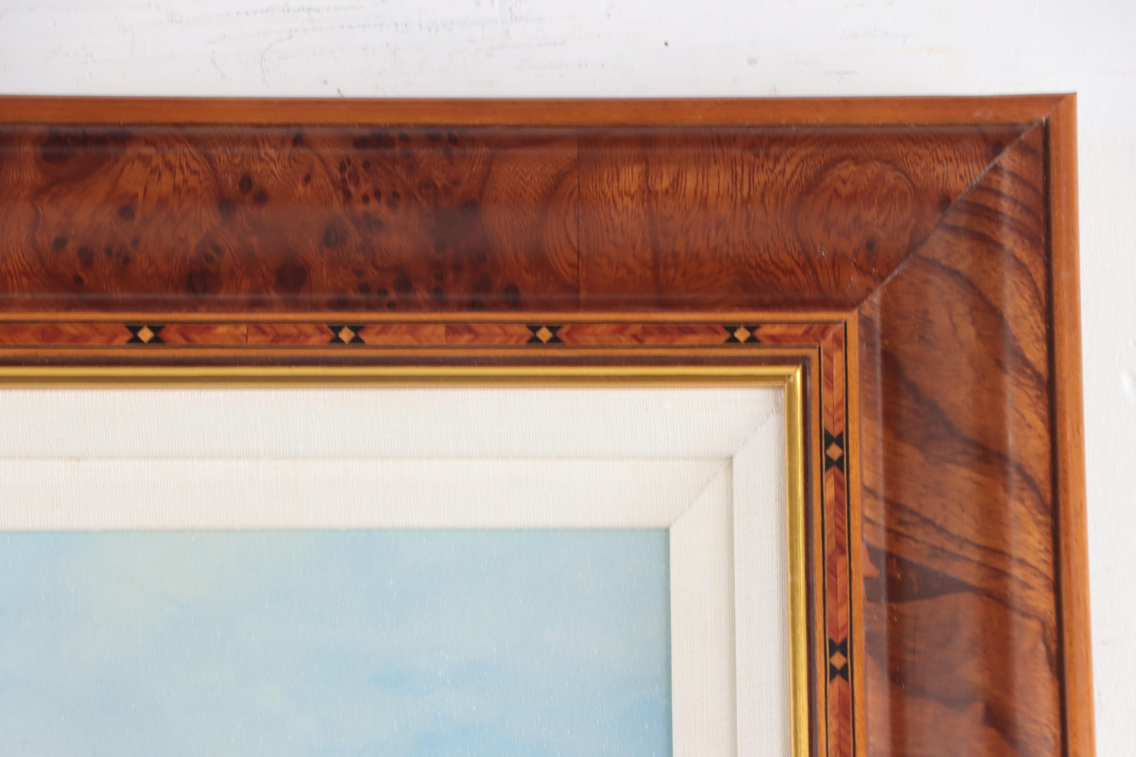 Charles Vickery Nautical Scene Offset Lithograph "Farewell Chicago"