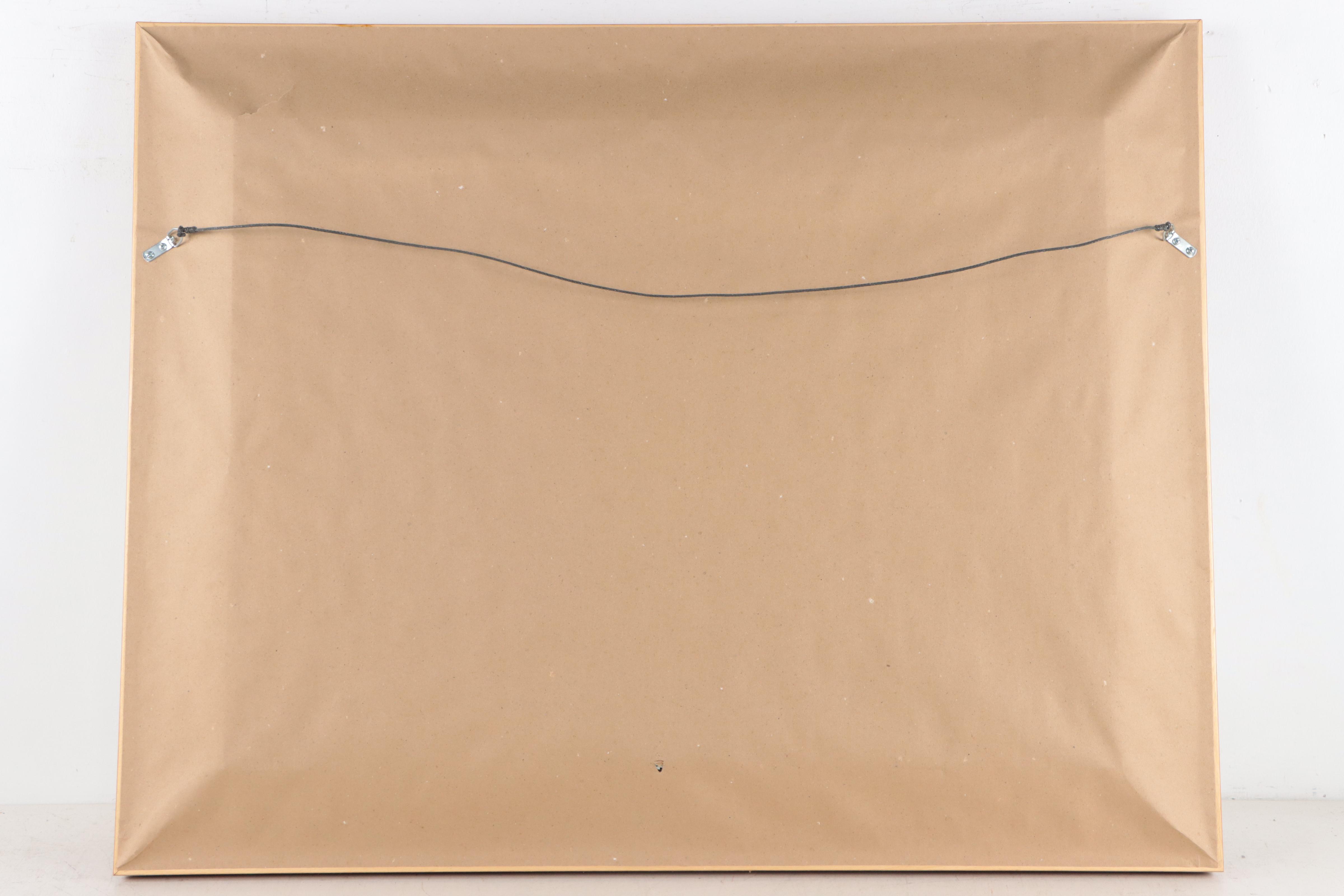 Charles Vickery Nautical Scene Offset Lithograph "Farewell Chicago"