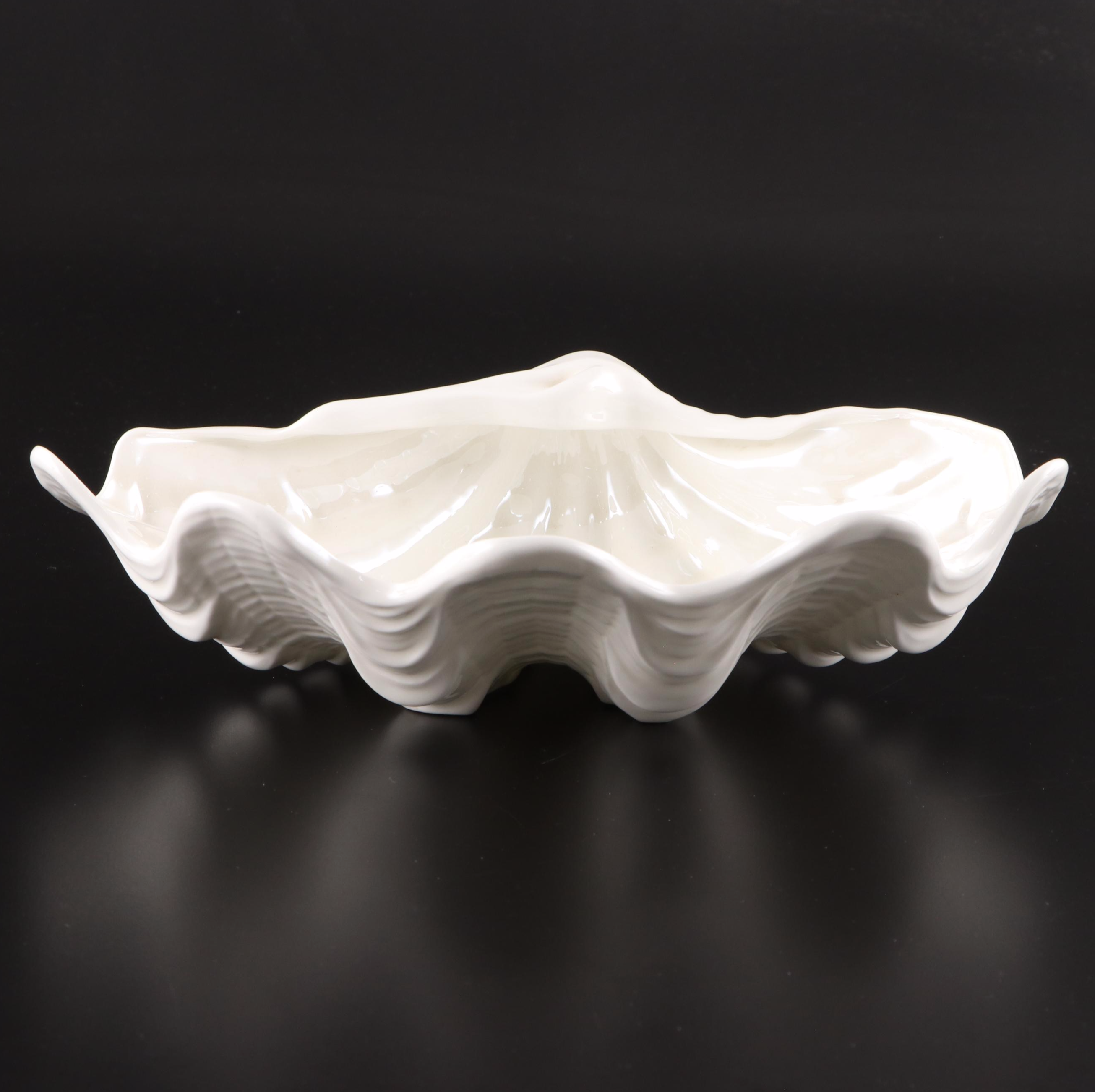 Wedgwood "Nautilus Lustre" Centerpiece Bowl and Other Compotes