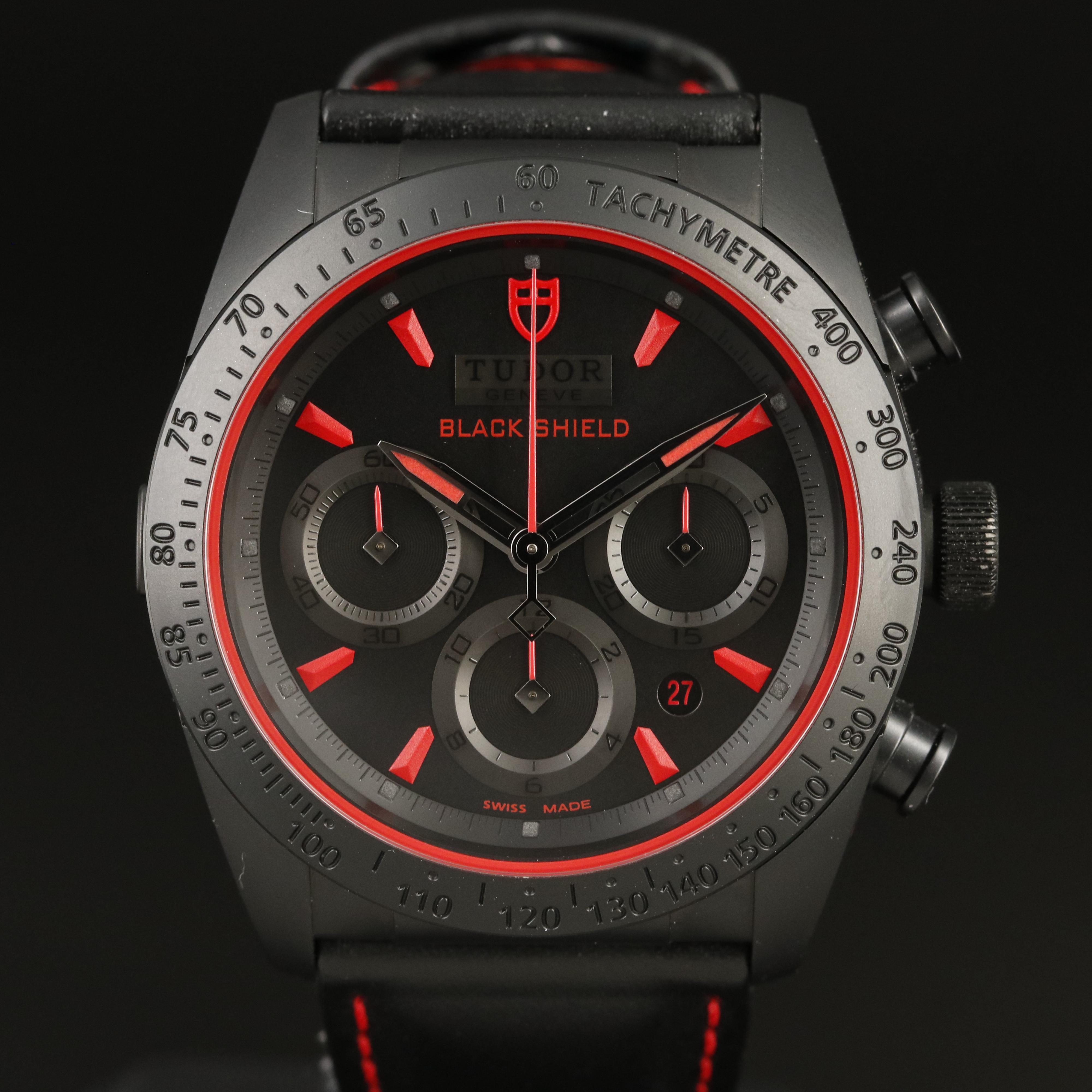 Tudor Fastrider Black Shield Ceramic Watch