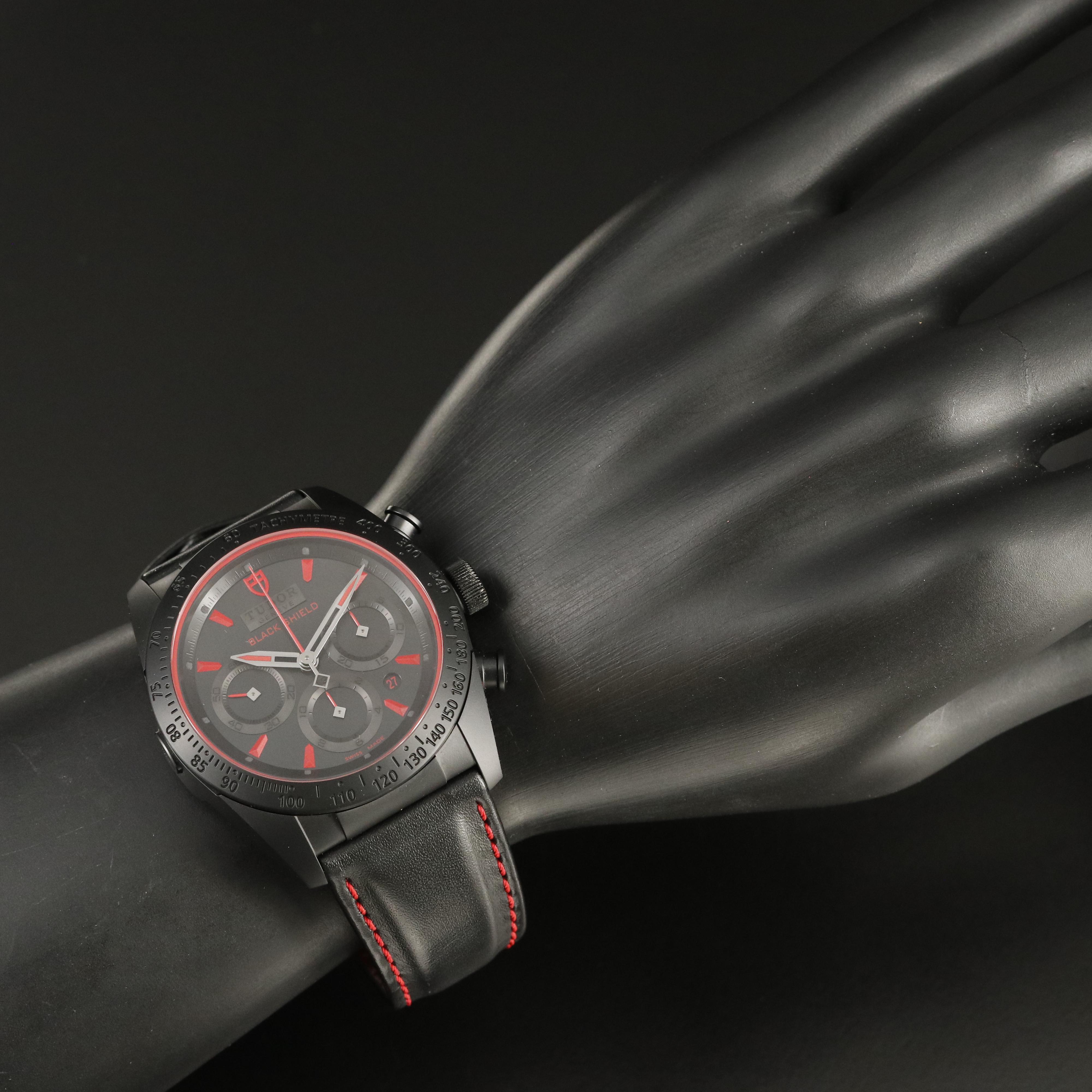 Tudor Fastrider Black Shield Ceramic Watch