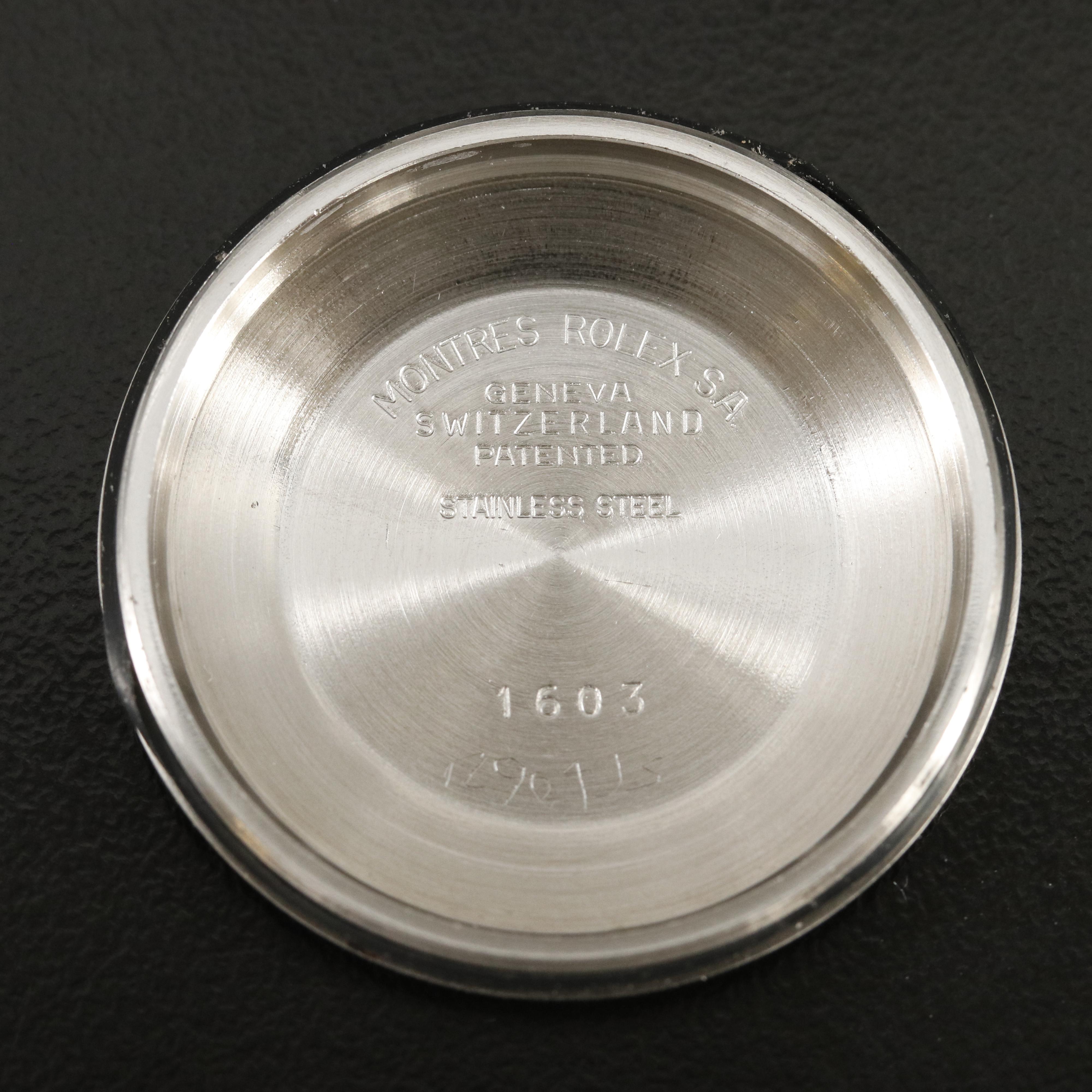 1973 Rolex Oyster Perpetual Datejust "Pie Pan" Sigma Dial Watch