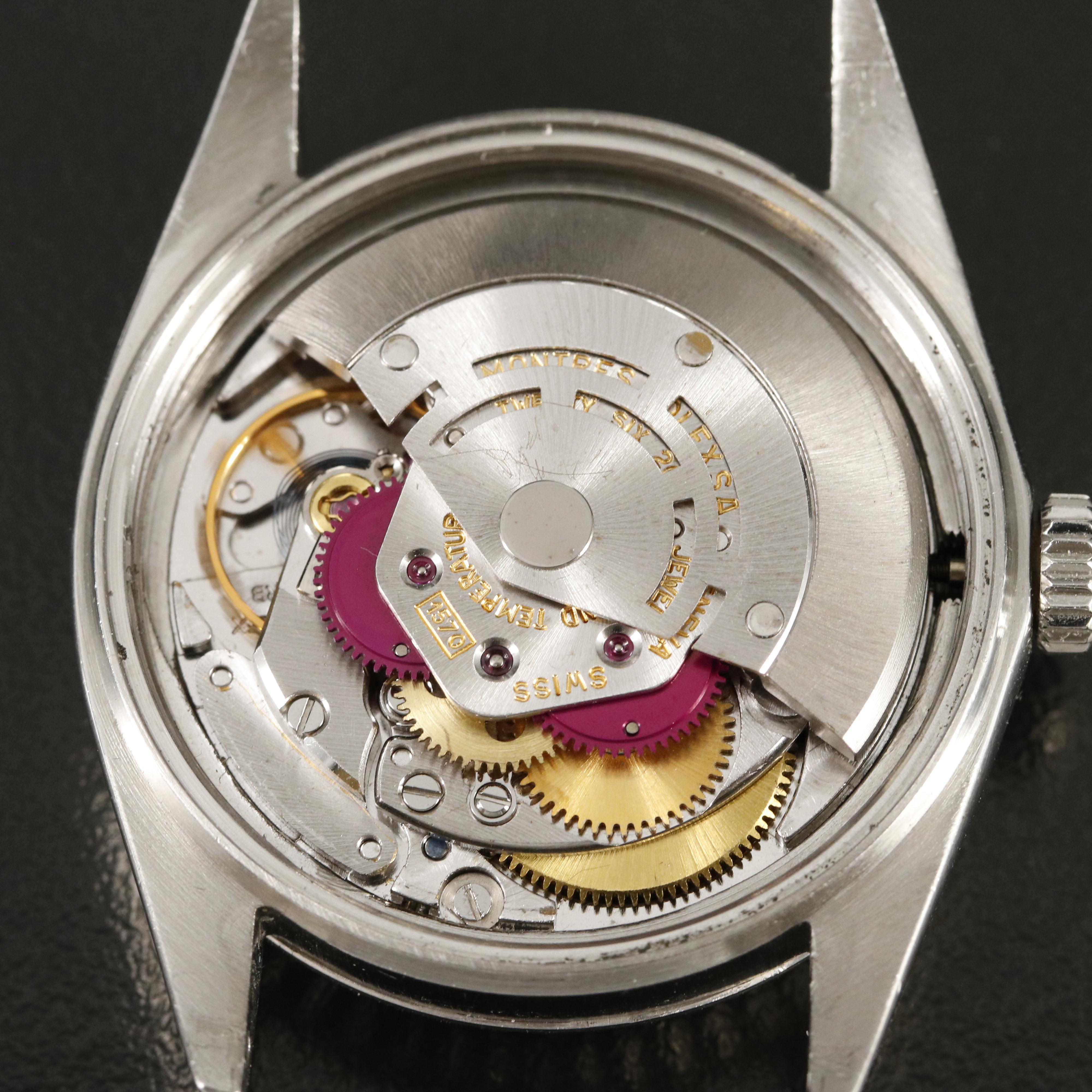 1973 Rolex Oyster Perpetual Datejust "Pie Pan" Sigma Dial Watch