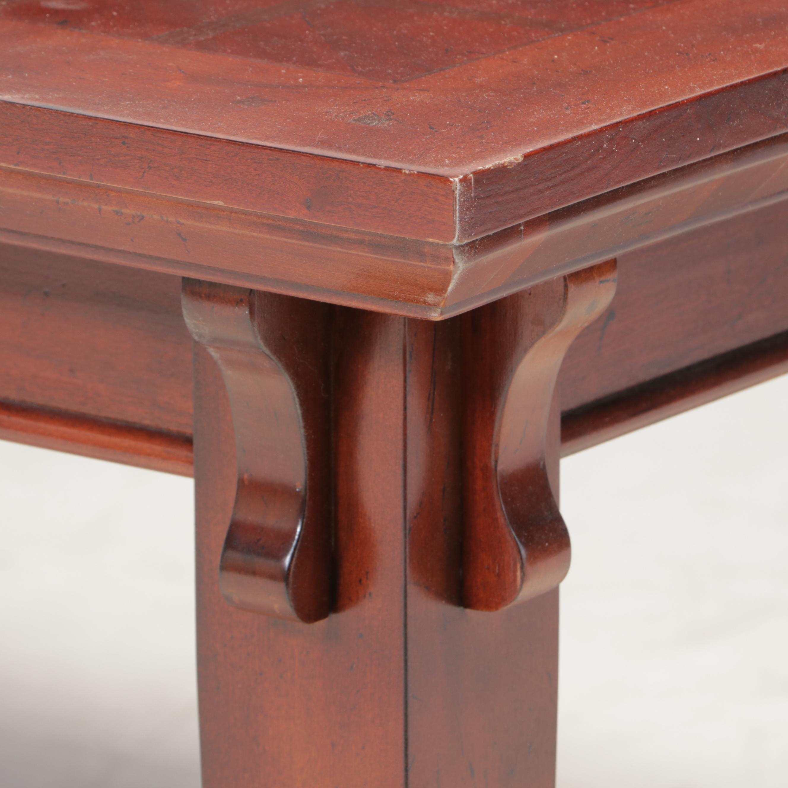 Broyhill "Vantana" Arts & Crafts Style Poplar and Cherry-Veneered Dining Set