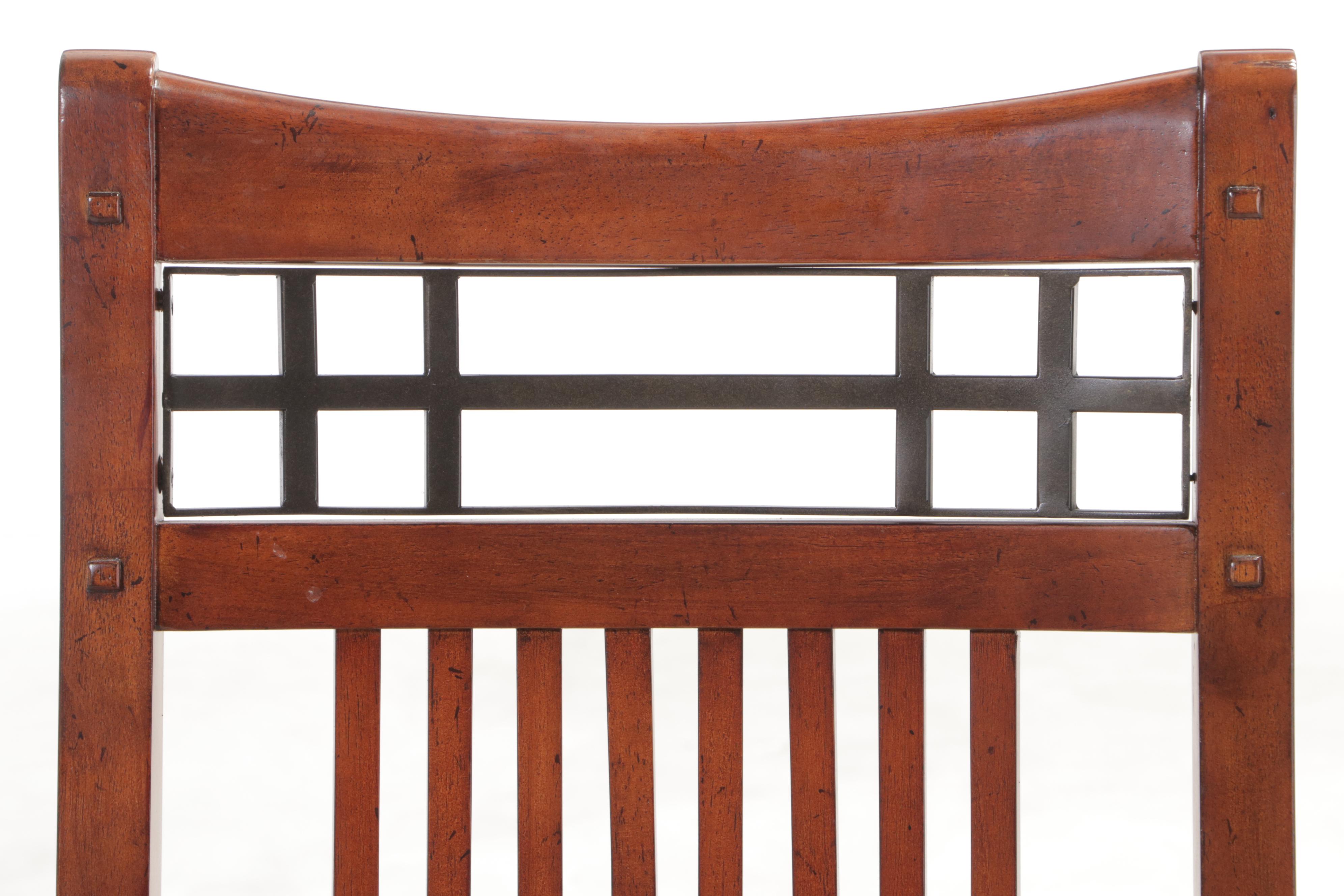 Broyhill "Vantana" Arts & Crafts Style Poplar and Cherry-Veneered Dining Set