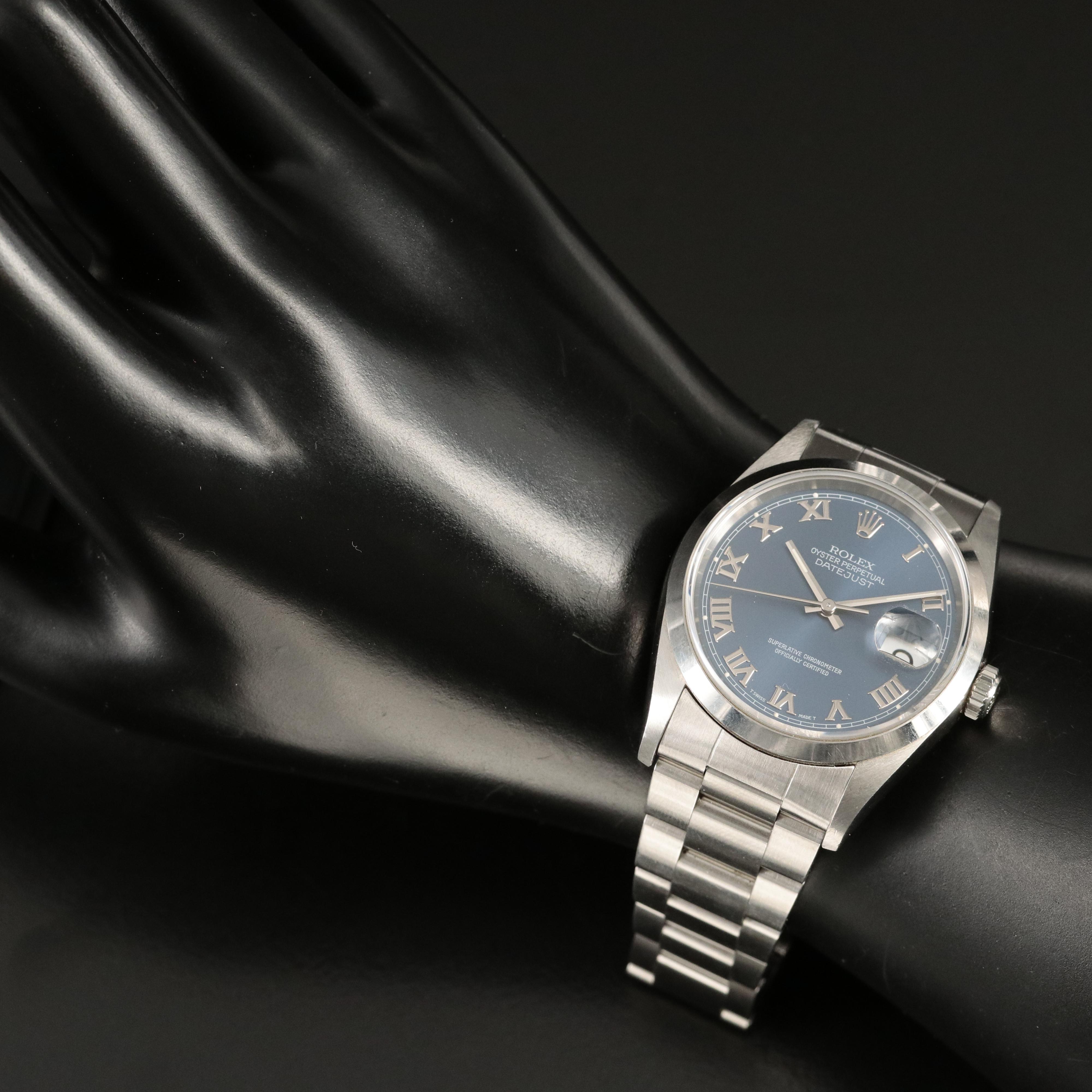 1995 Rolex Oyster Perpetual Datejust Watch