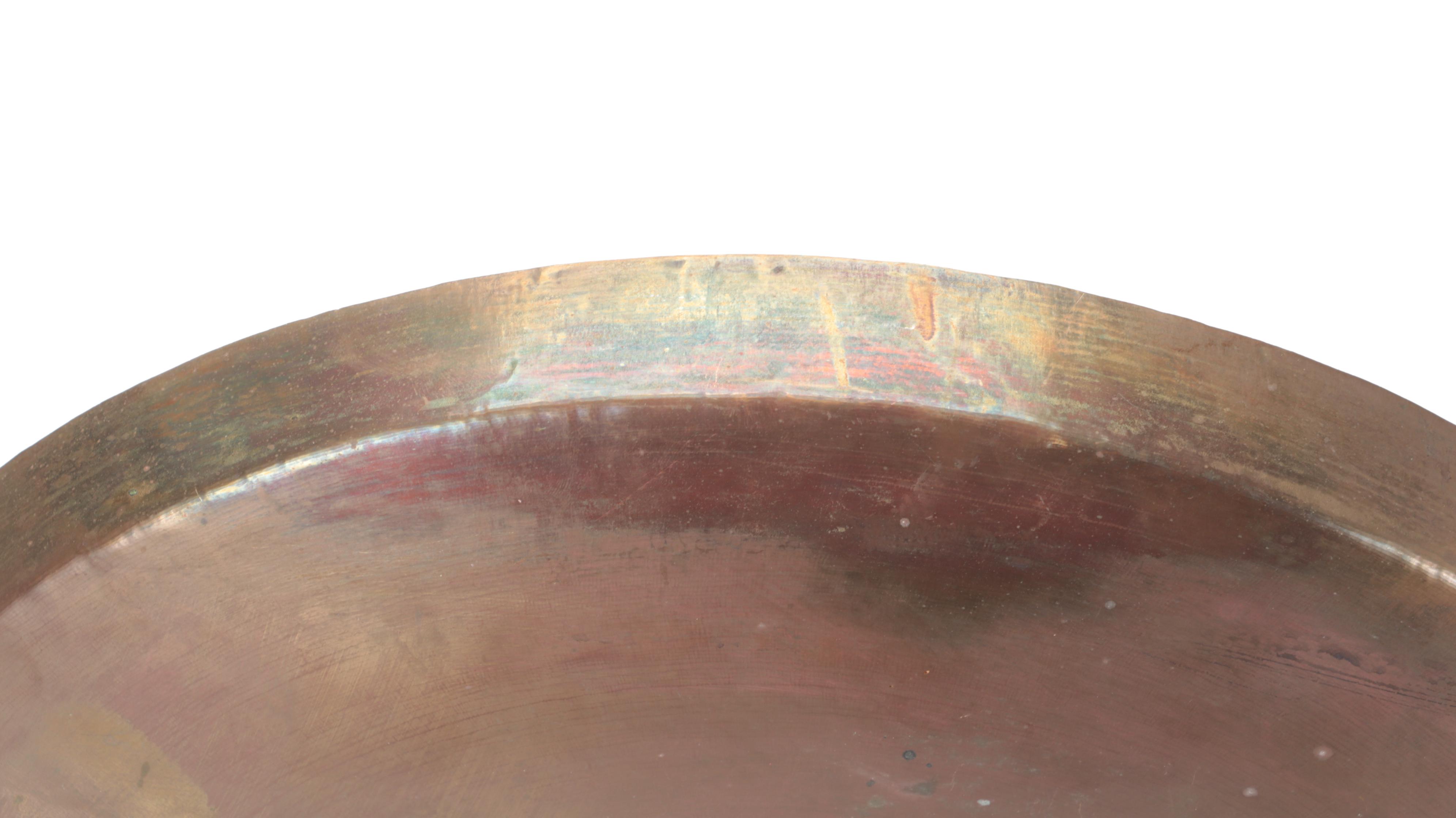 Brass Gong with Mallet