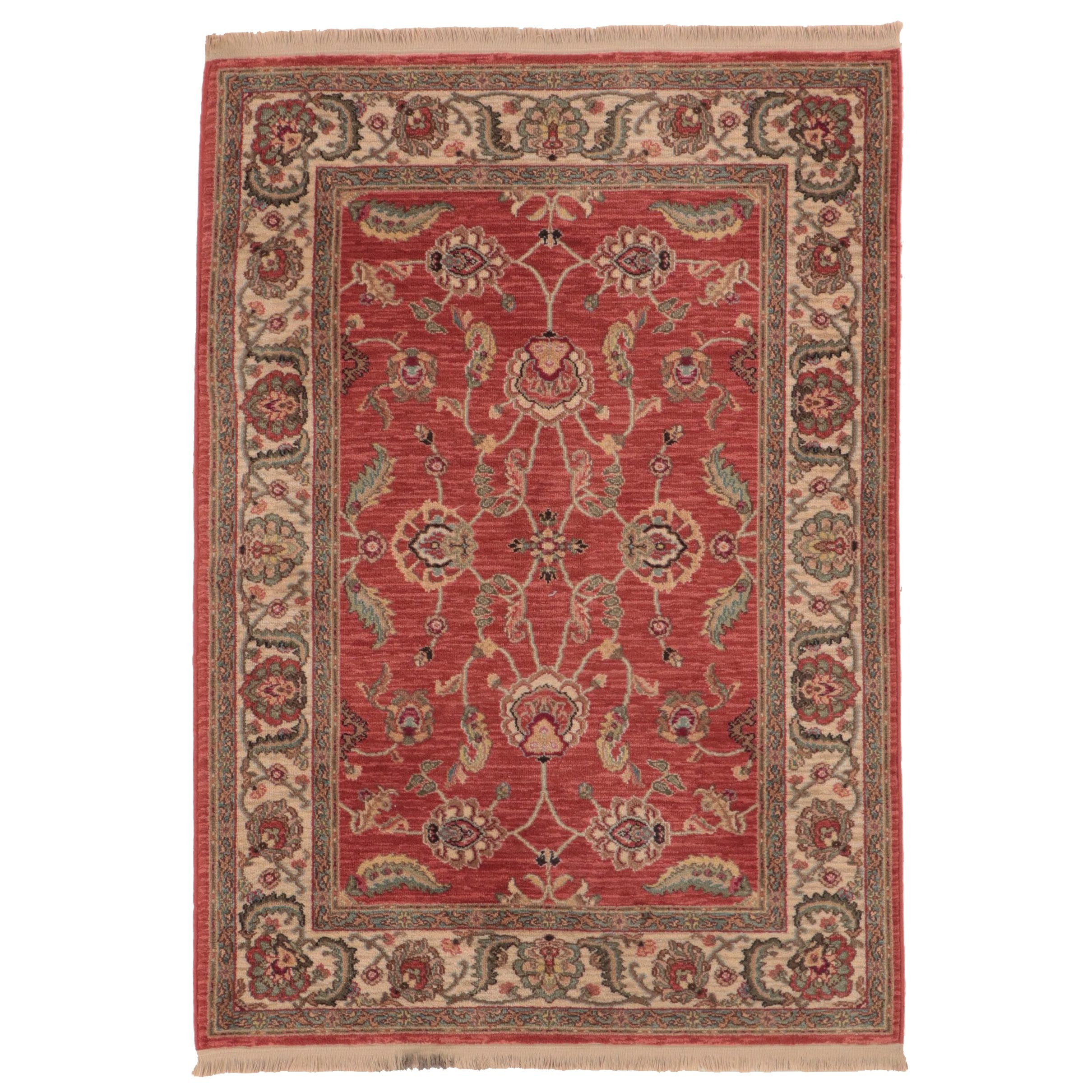 4'4 x 6'5 Machine Made Karastan Ashara "Agra" Area Rug
