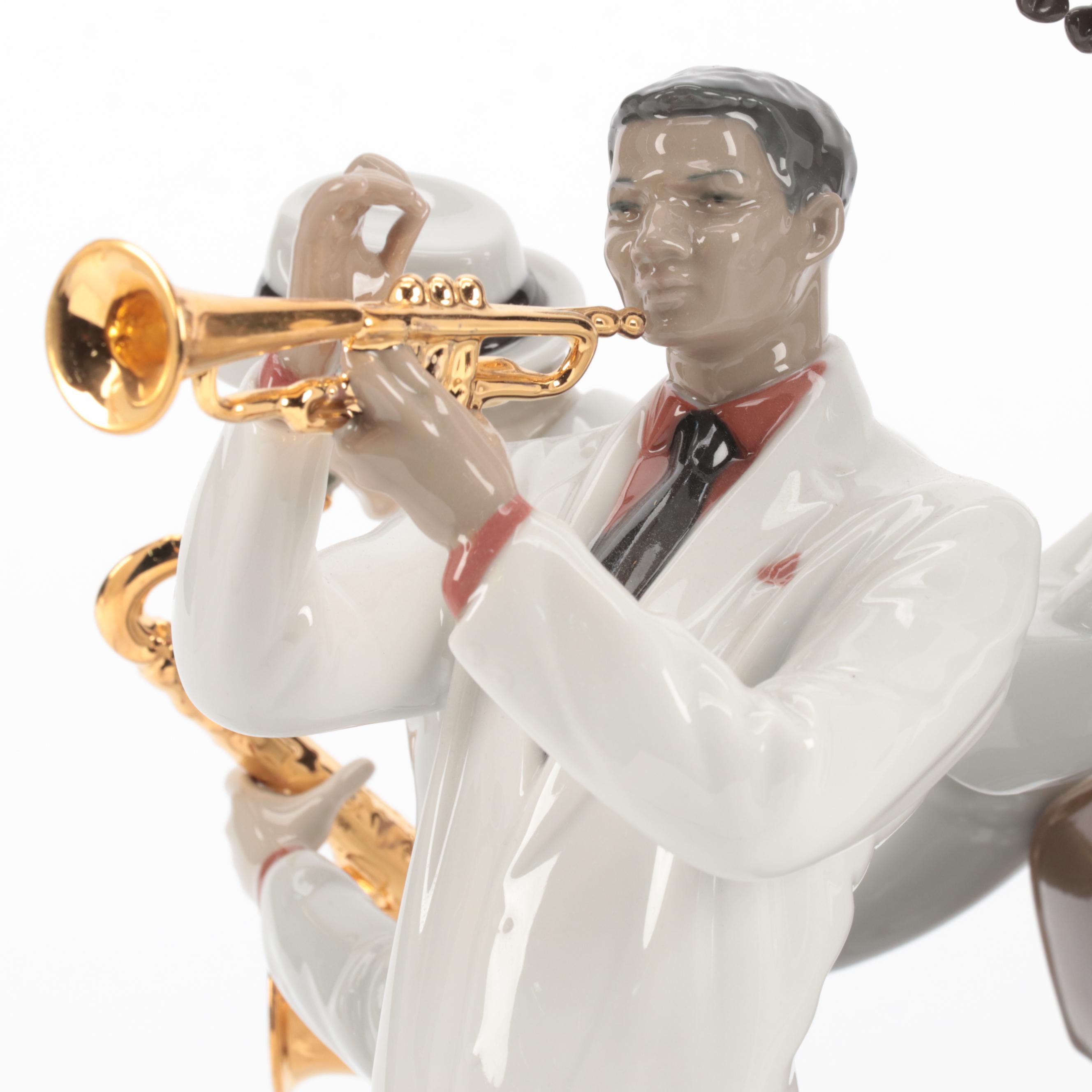 Lladró "Jazz Trio" Limited Edition Porcelain Figurine, 2011
