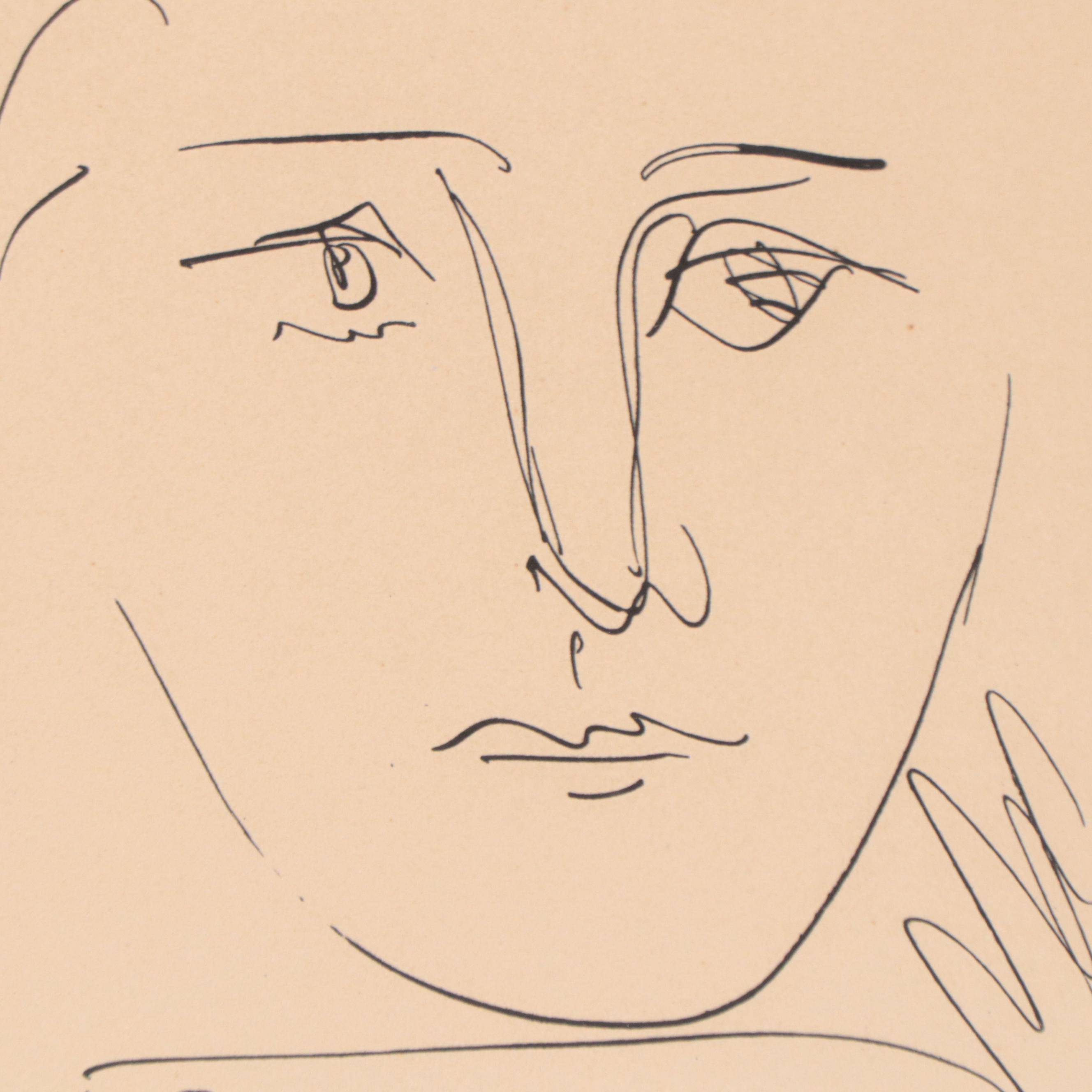 Pablo Picasso Restrike Etching "L'Age de Soleil"