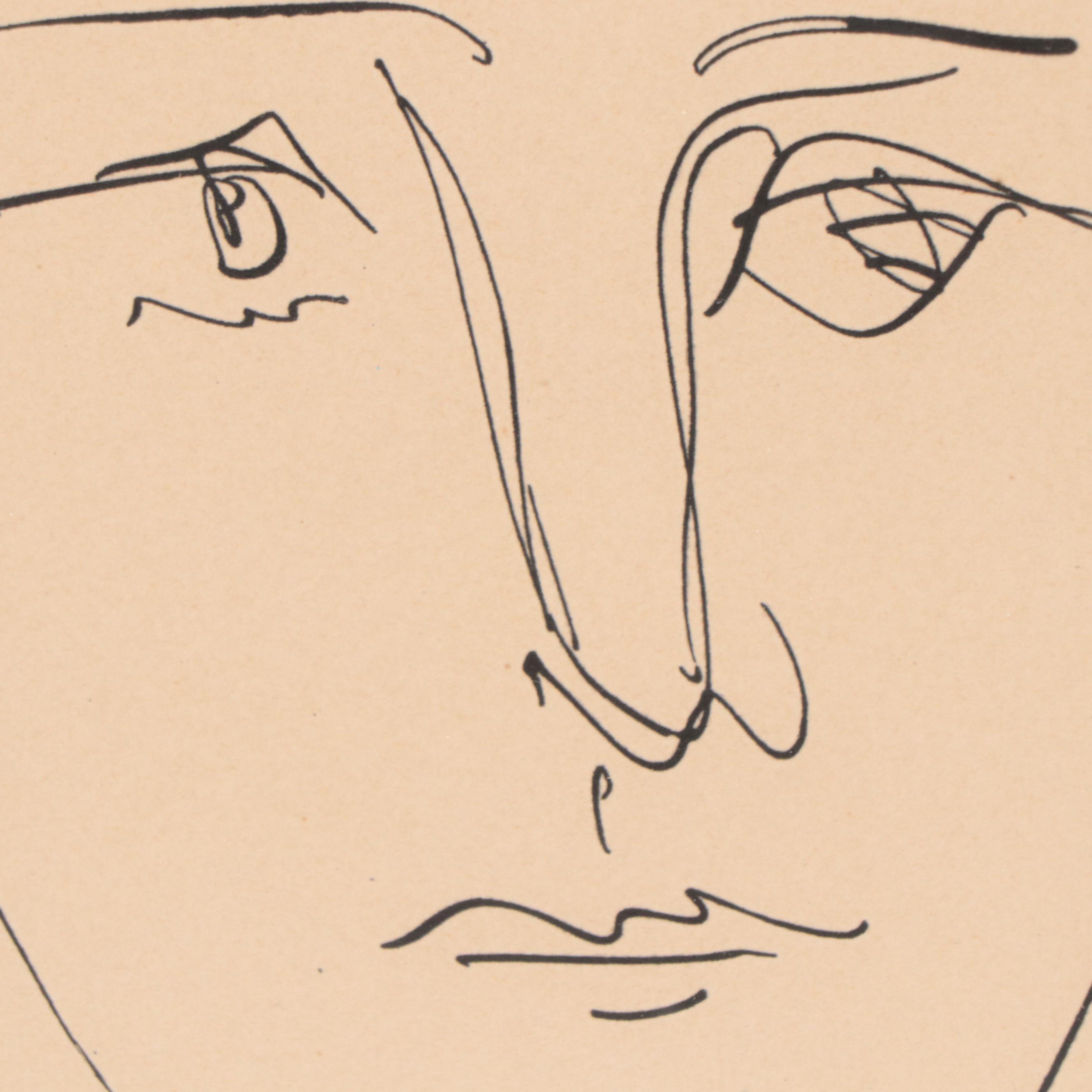 Pablo Picasso Restrike Etching "L'Age de Soleil"