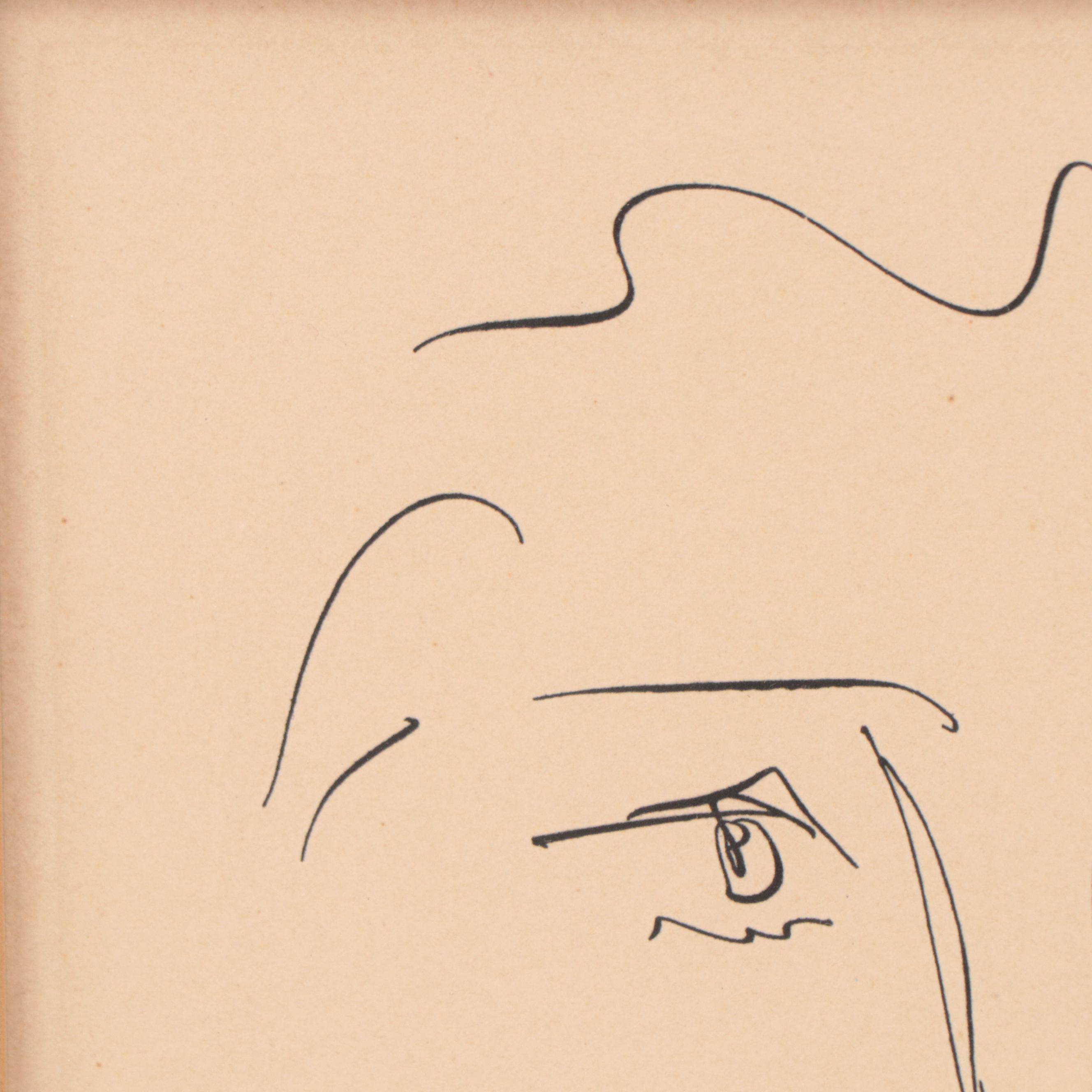 Pablo Picasso Restrike Etching "L'Age de Soleil"