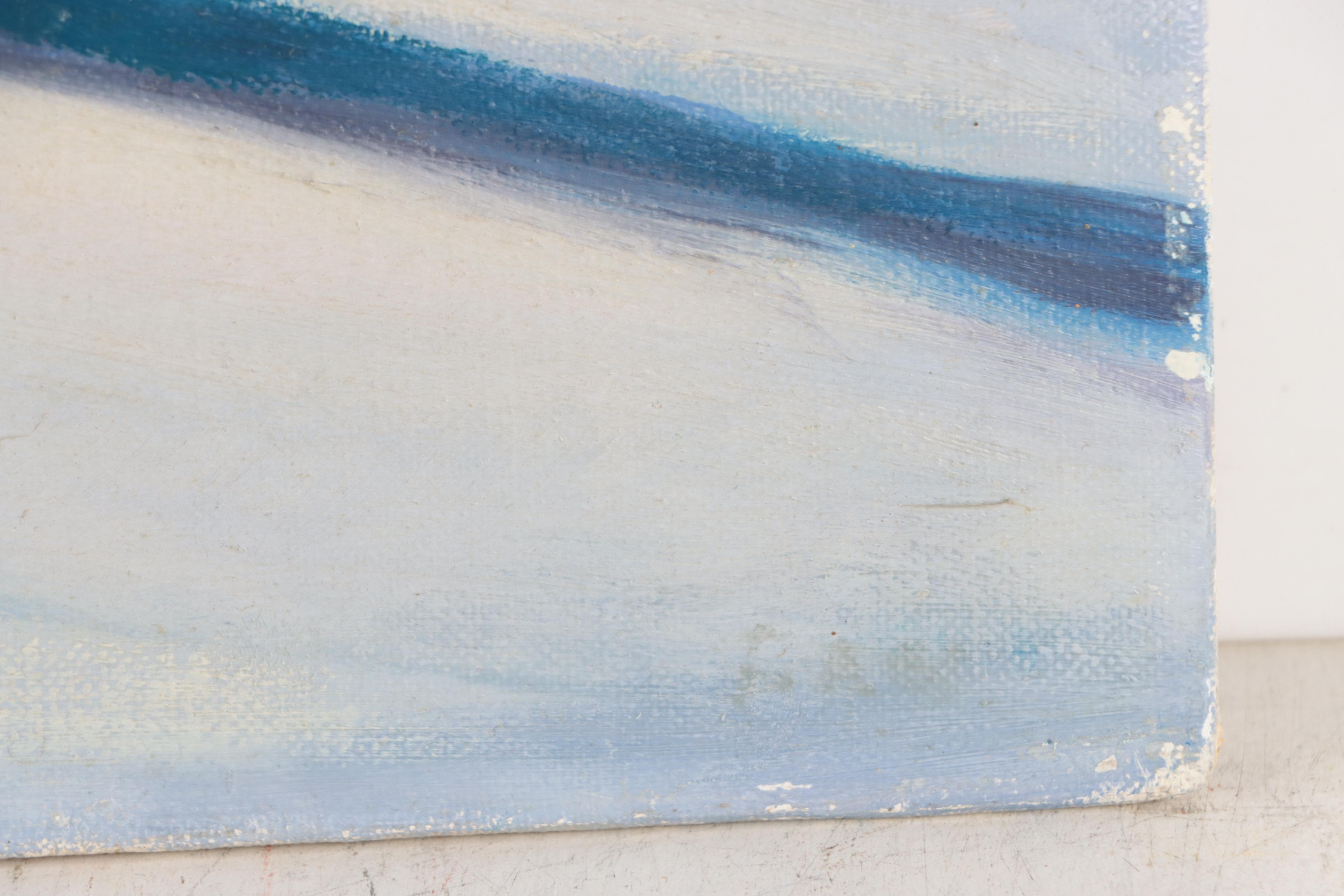 Dan Burne Jones Snowy Landscape Oil Painting