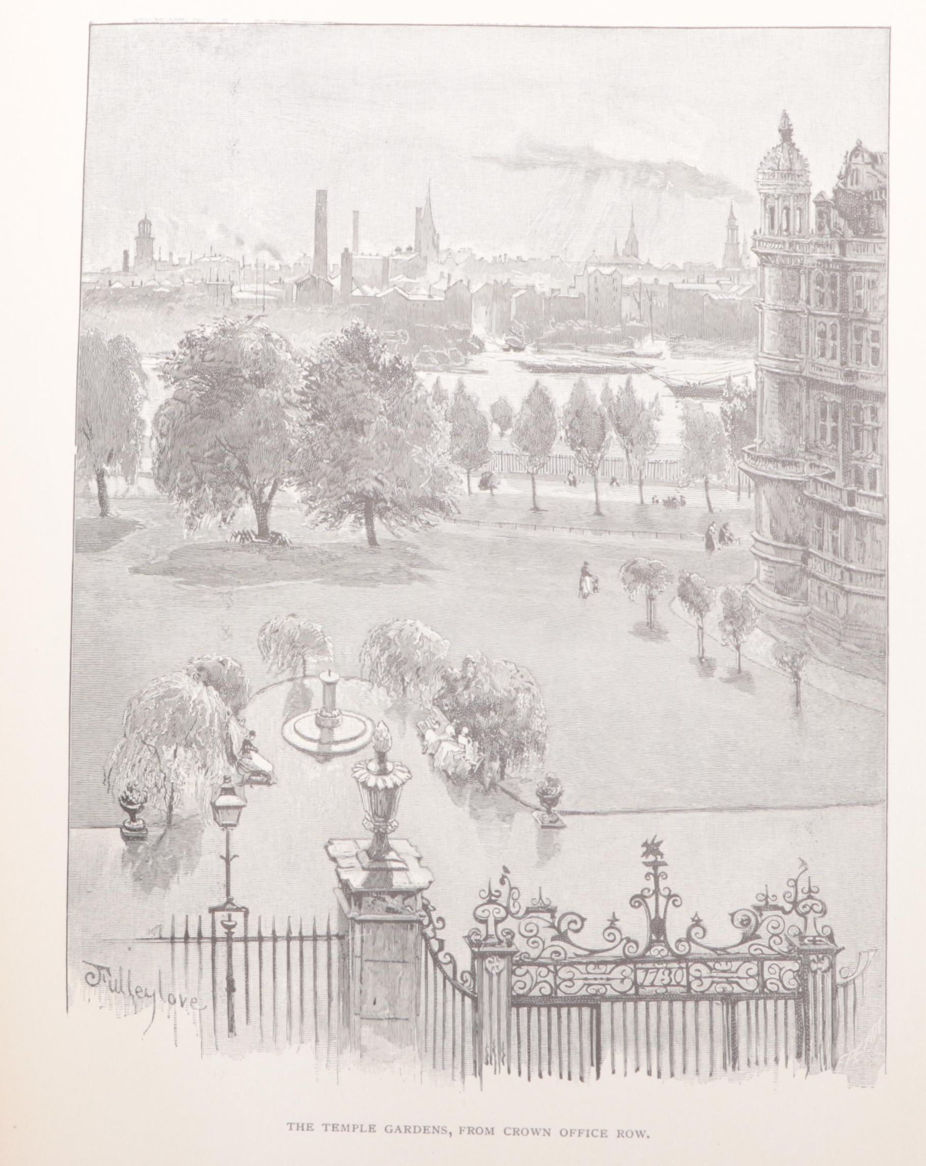 First Edition "In the Footprints of Charles Lamb" by Benjamin E. Martin, 1890