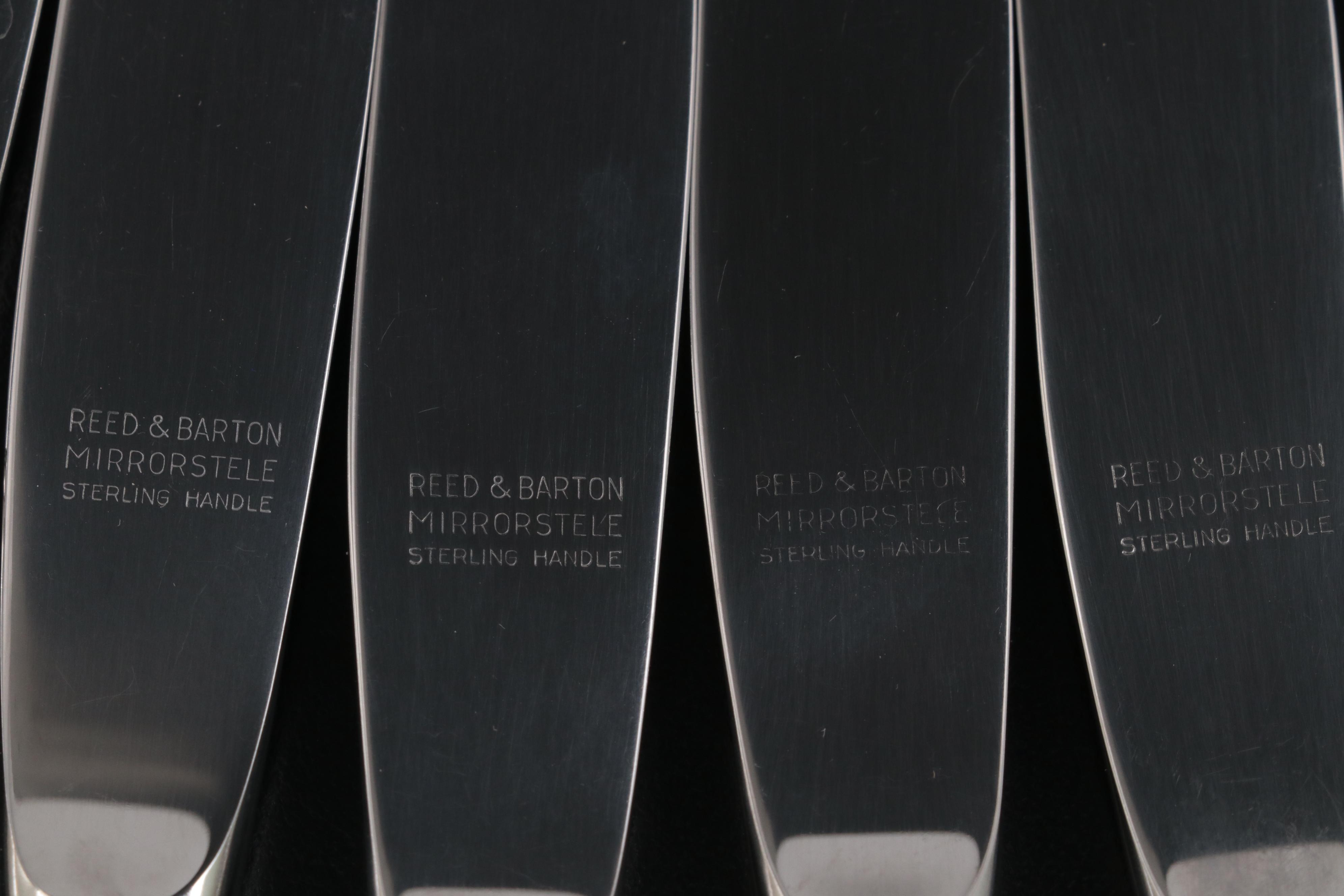 Reed & Barton "Florentine Lace" Sterling Silver Flatware in Chest