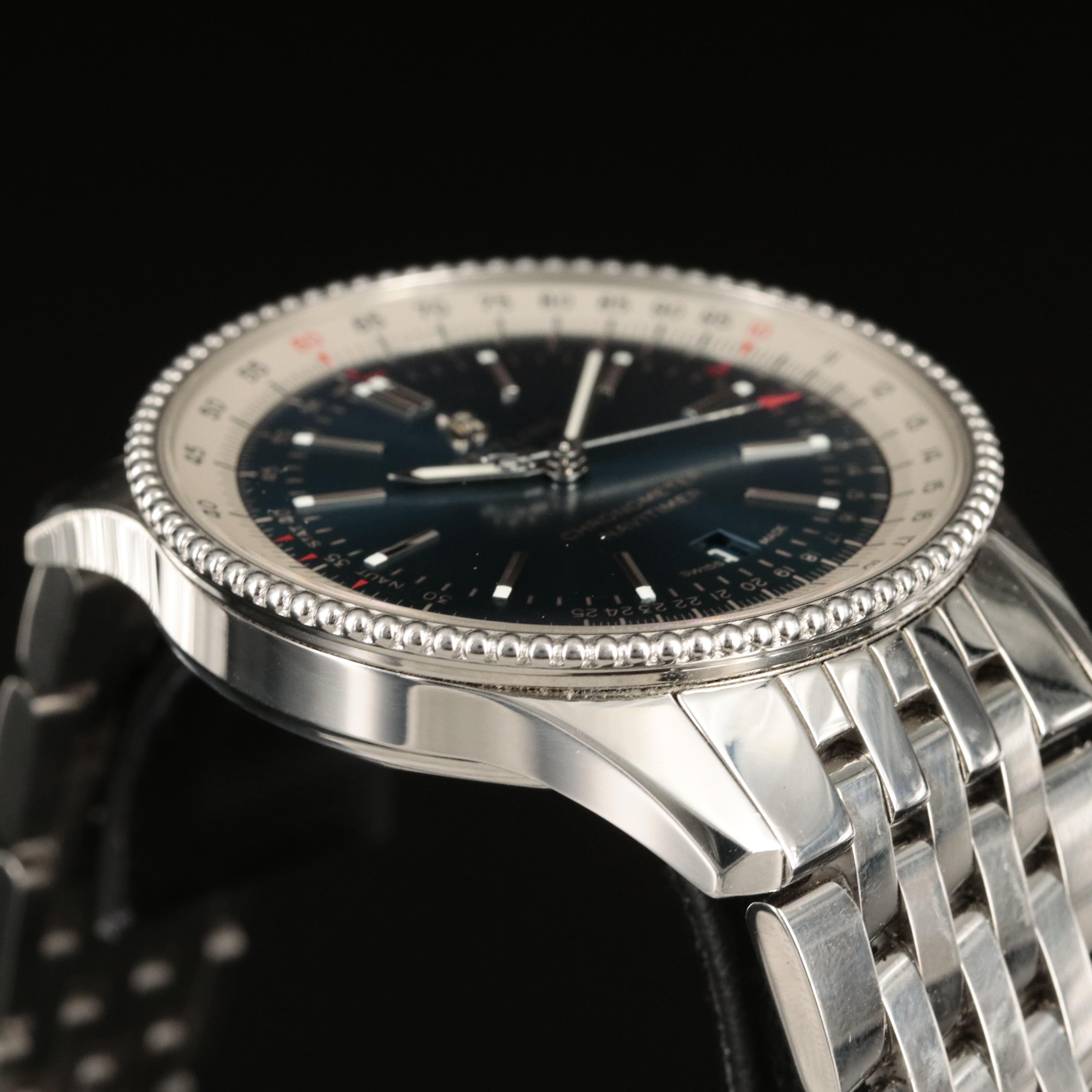 Breitling Navitimer 41 Blue Dial Watch